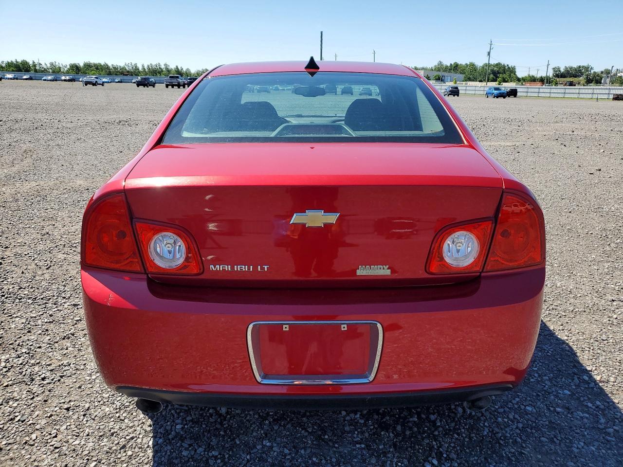 2012 Chevrolet Malibu 3lt Red vin: 1G1ZF5E73CF232966
