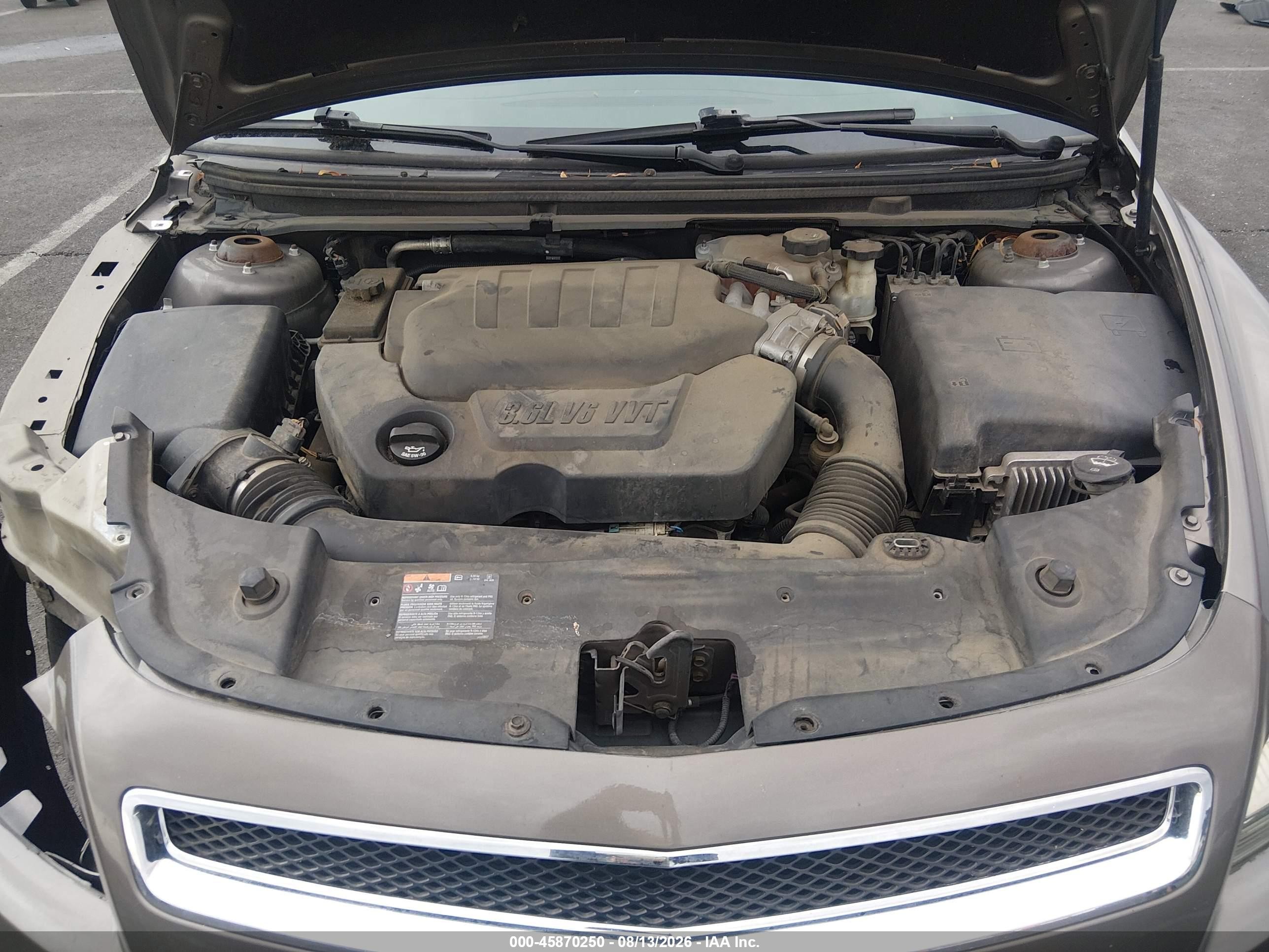 2012 Chevrolet Malibu 3lt Gray vin: 1G1ZF5E75CF177405