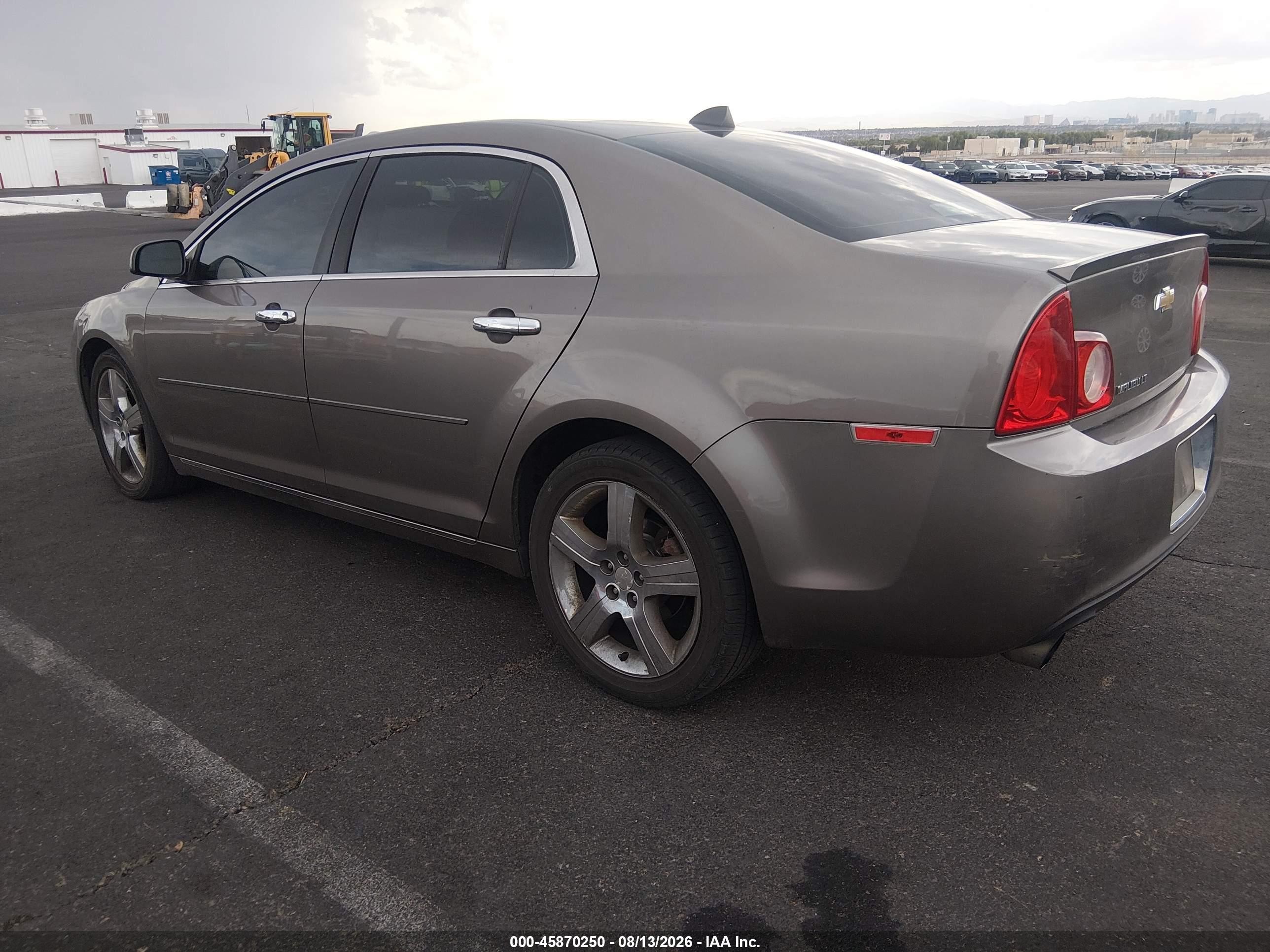 2012 Chevrolet Malibu 3lt Gray vin: 1G1ZF5E75CF177405