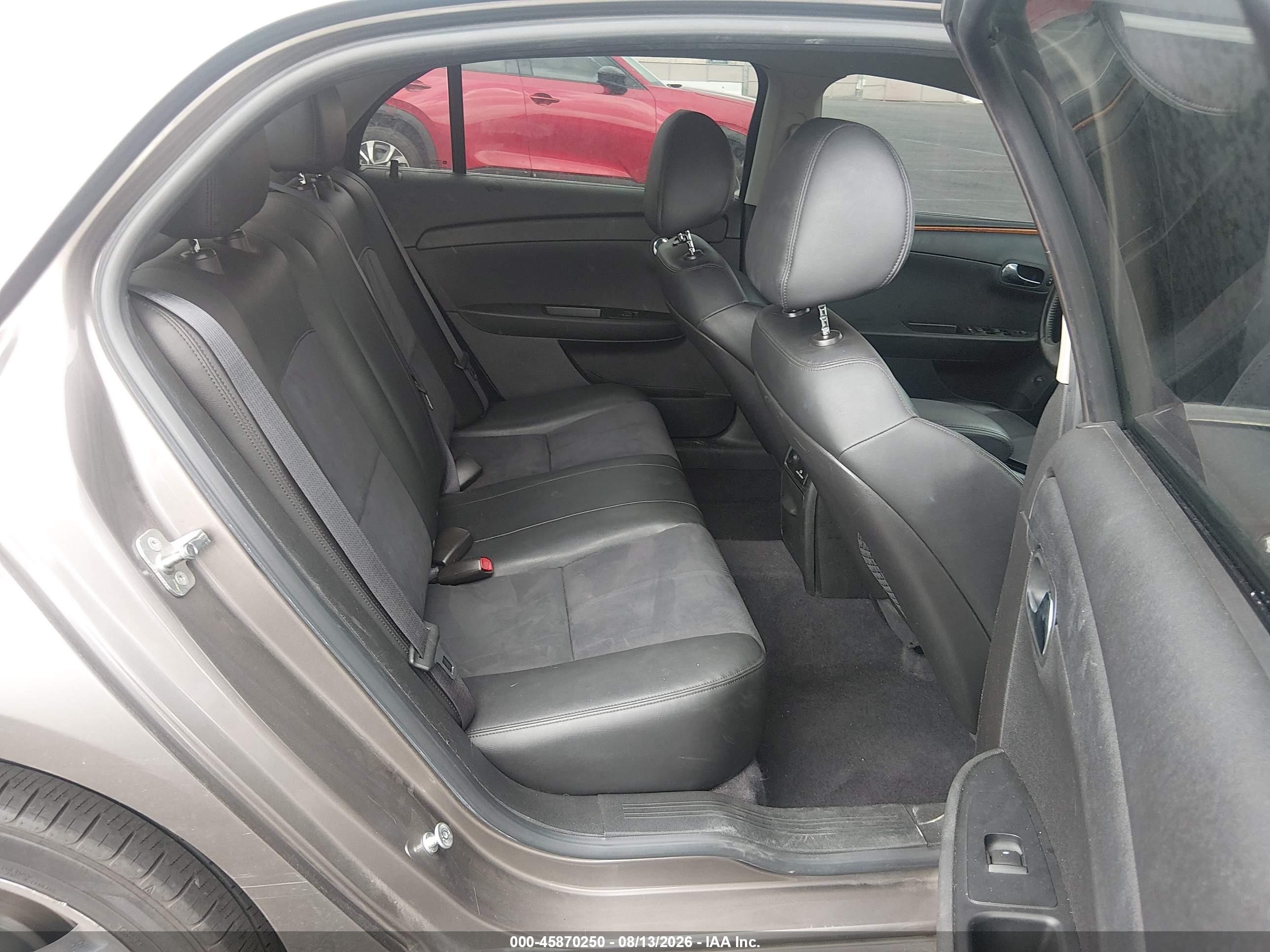 2012 Chevrolet Malibu 3lt Gray vin: 1G1ZF5E75CF177405