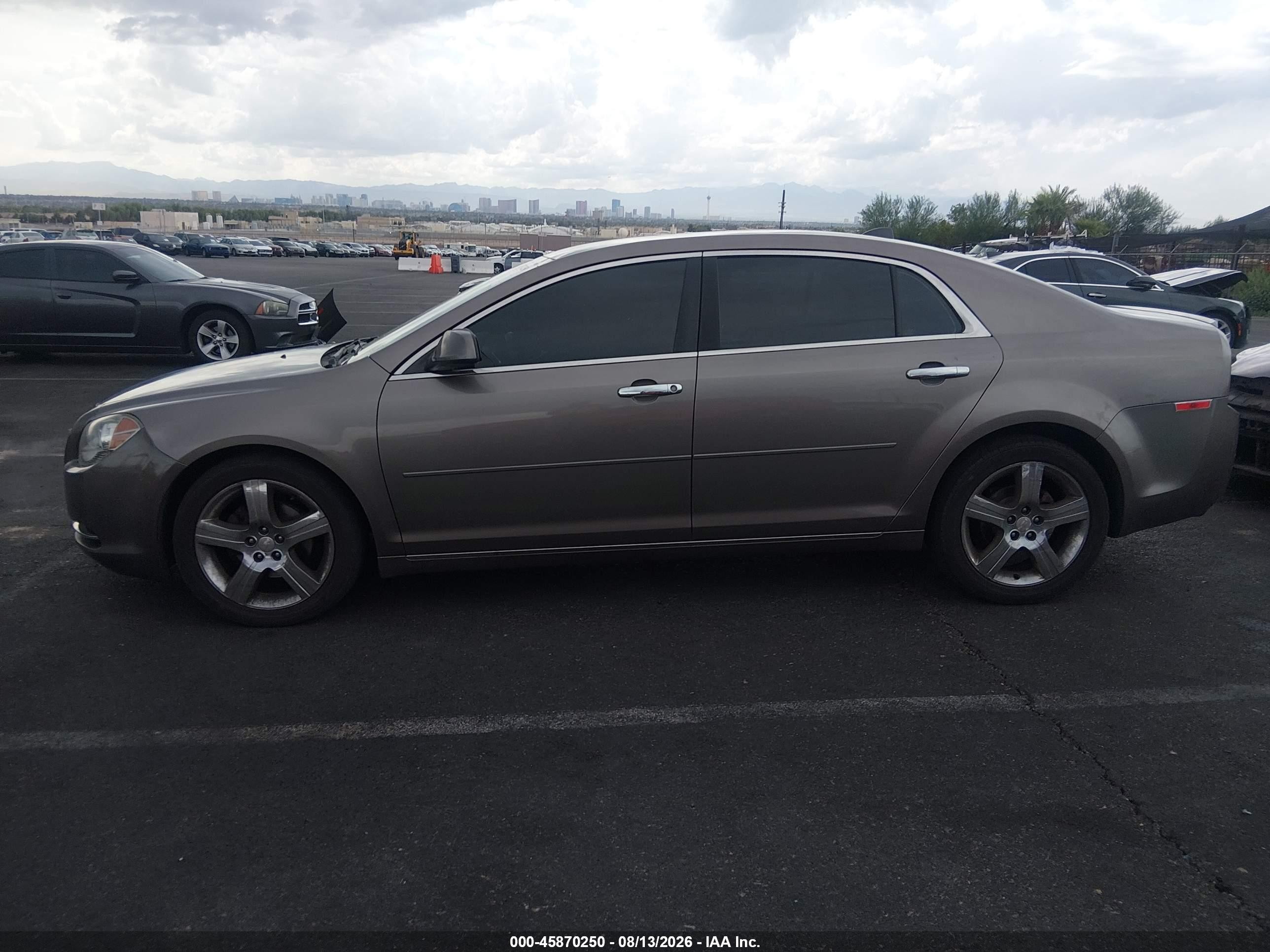 2012 Chevrolet Malibu 3lt Gray vin: 1G1ZF5E75CF177405