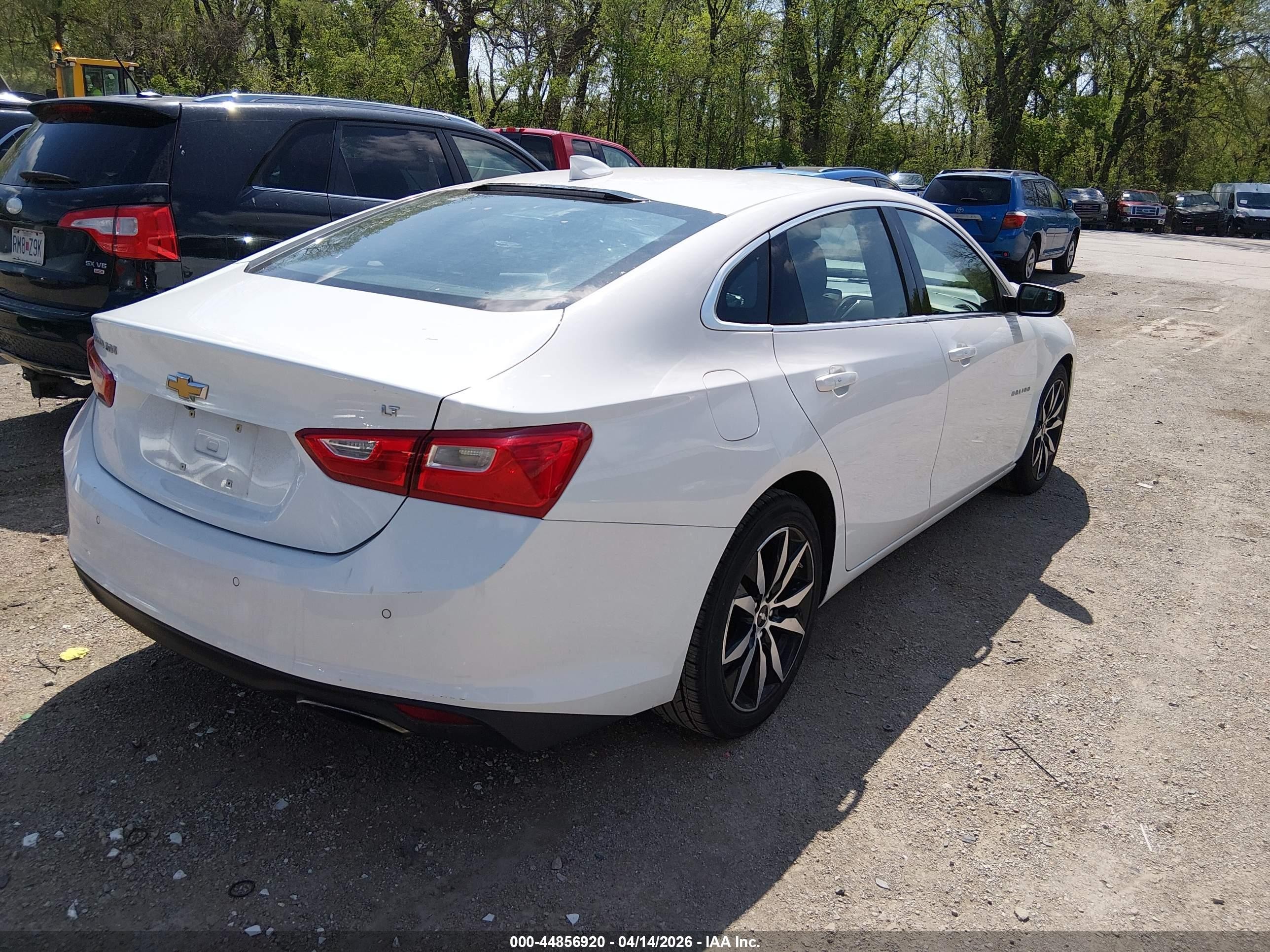 2016 Chevrolet Malibu 2lt White vin: 1G1ZF5SX0GF205881