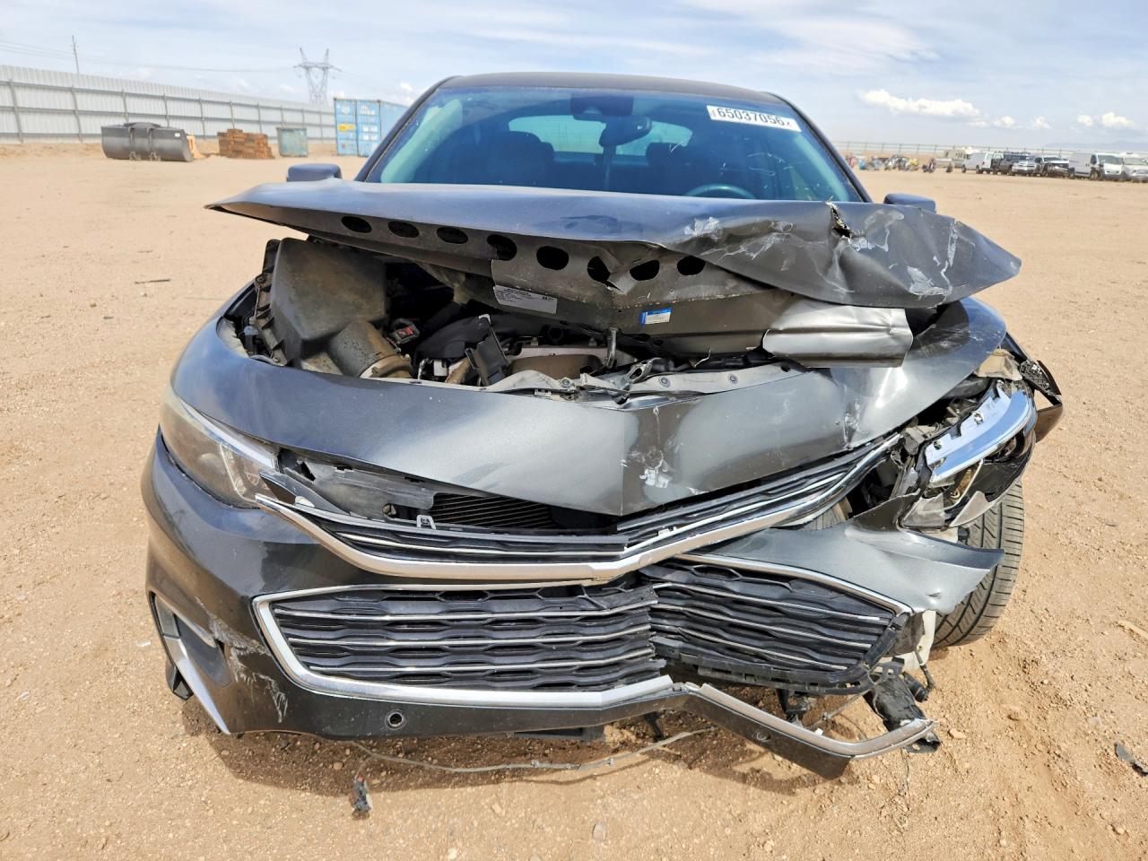 2016 Chevrolet Malibu Lt Charcoal vin: 1G1ZF5SXXGF327504