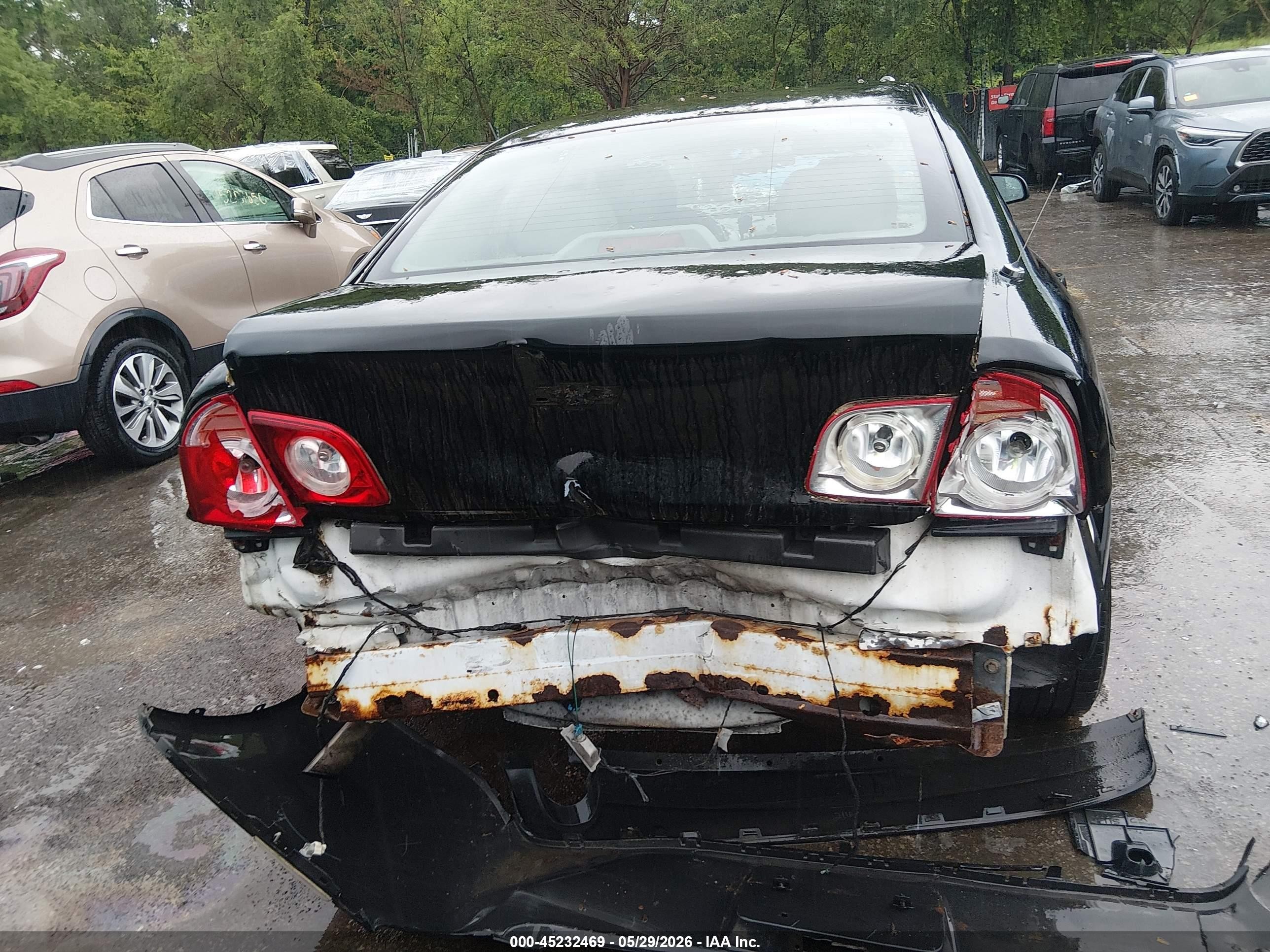 2009 Chevrolet Malibu Ls Black vin: 1G1ZG57B09F108225
