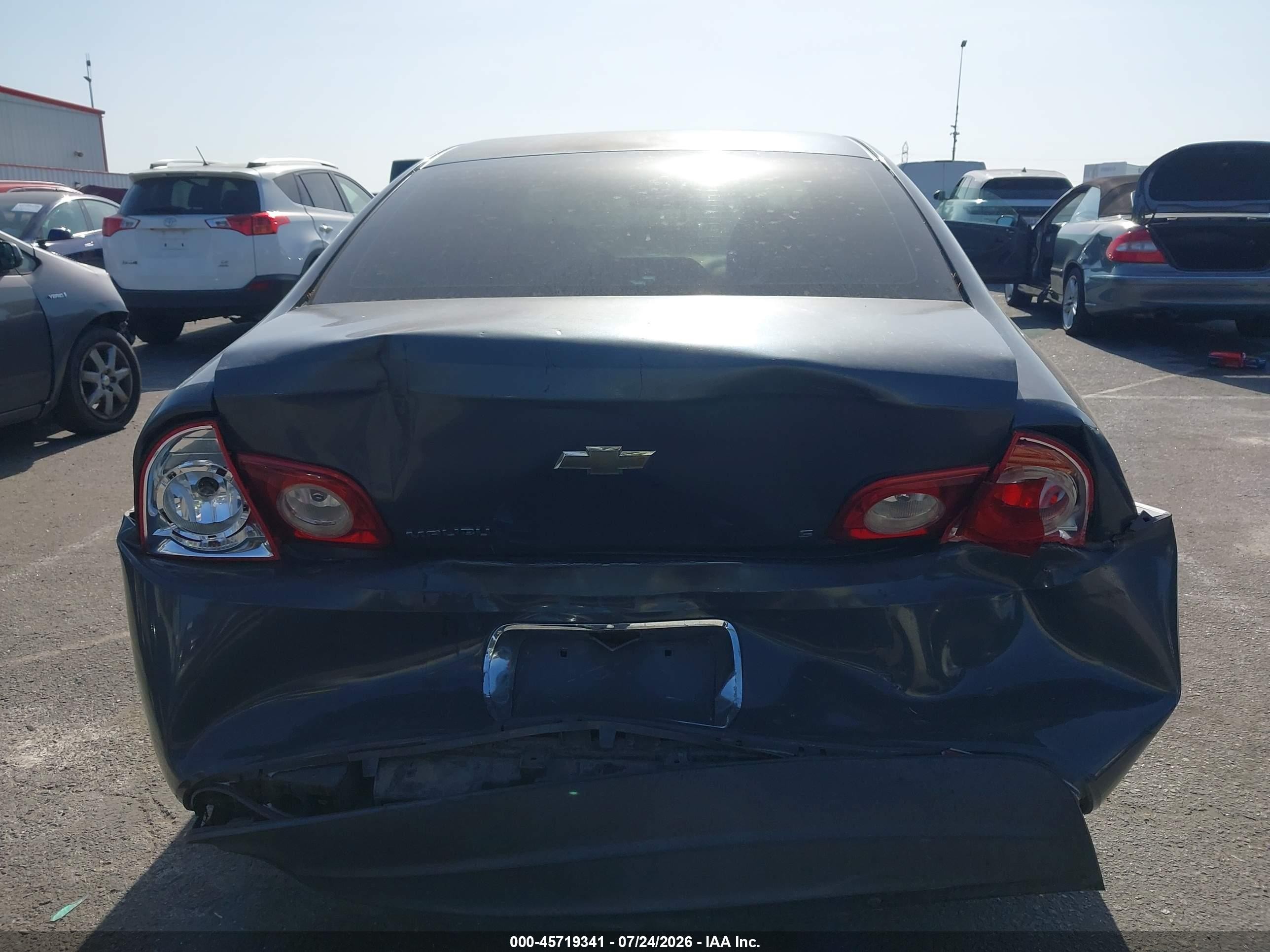 2009 Chevrolet Malibu Ls Gray vin: 1G1ZG57B09F152869