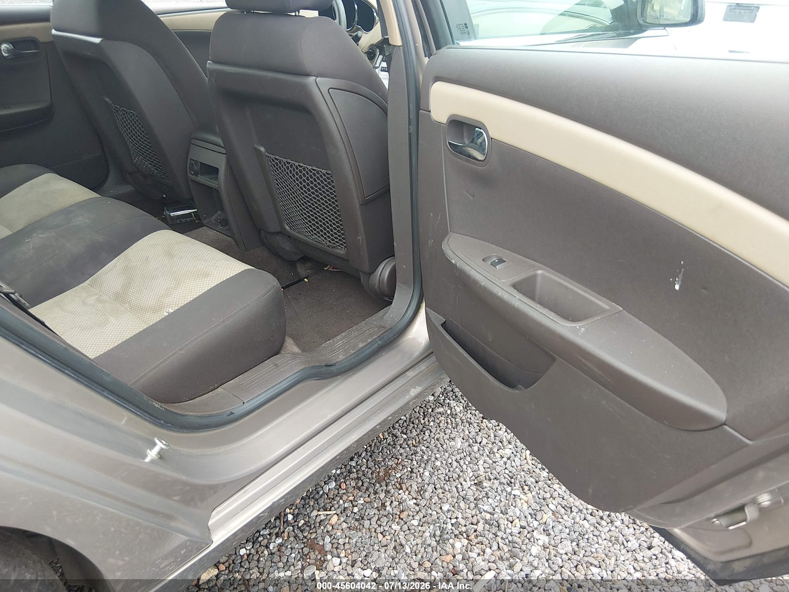 2008 Chevrolet Malibu Ls W/1ls Золотой vin: 1G1ZG57B18F157531