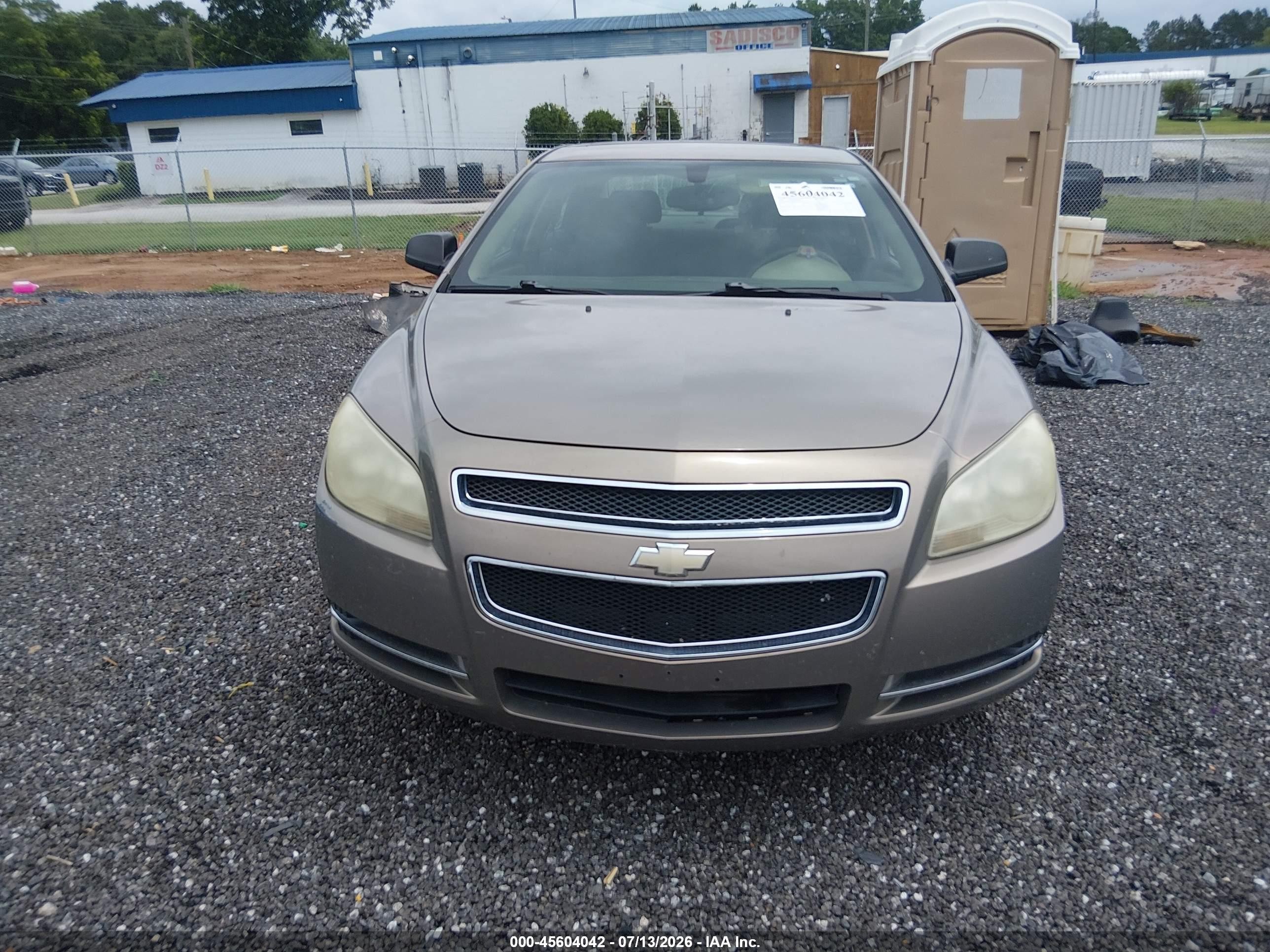 2008 Chevrolet Malibu Ls W/1ls Золотой vin: 1G1ZG57B18F157531