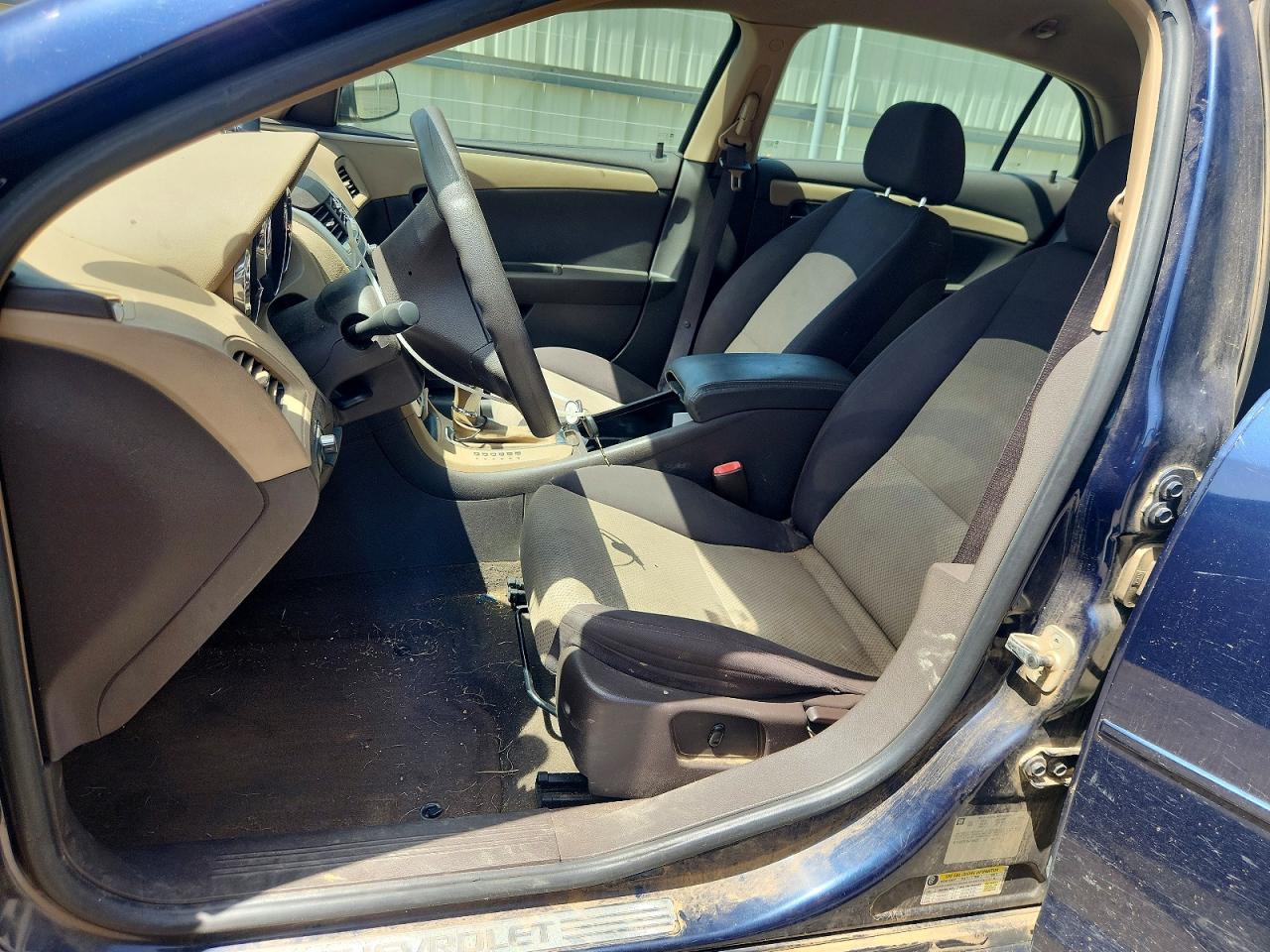 2009 Chevrolet Malibu Ls Blue vin: 1G1ZG57B194186525