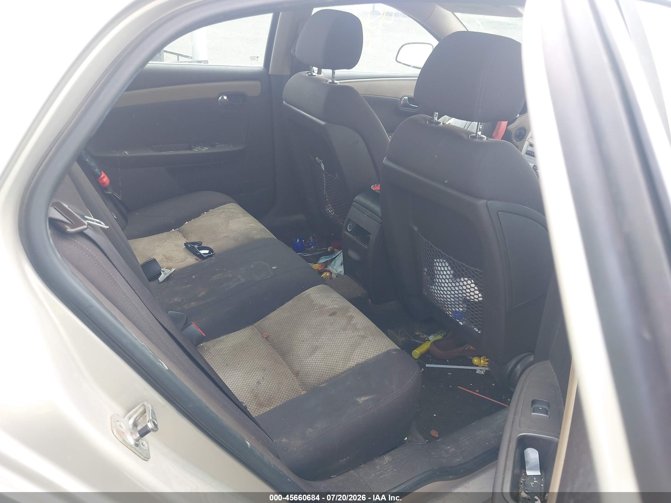 2009 Chevrolet Malibu Ls Champagne vin: 1G1ZG57B19F237882