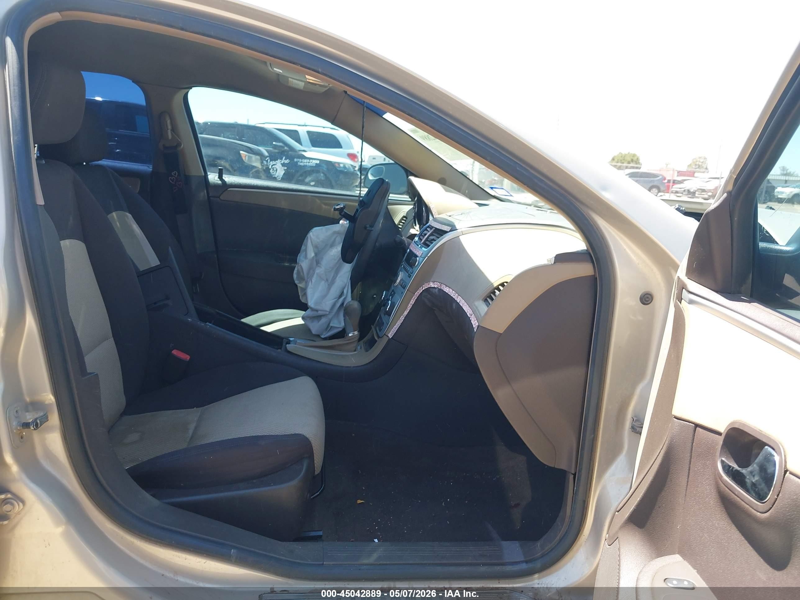 2009 Chevrolet Malibu Ls Золотой vin: 1G1ZG57B394163683