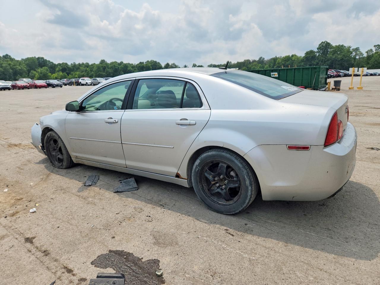 2009 Chevrolet Malibu Ls Silver vin: 1G1ZG57B394200280