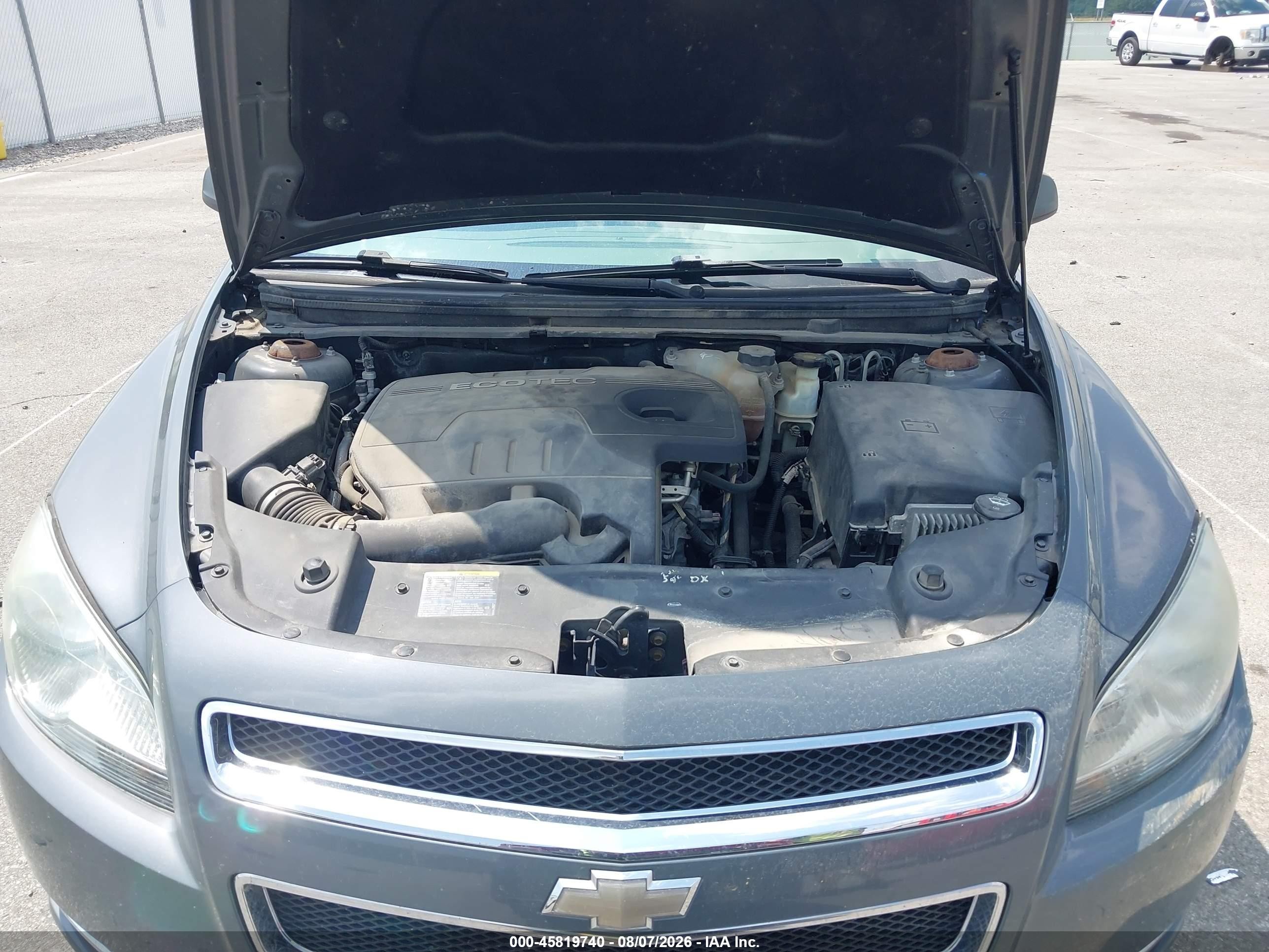 2009 Chevrolet Malibu Ls Gray vin: 1G1ZG57B39F217214