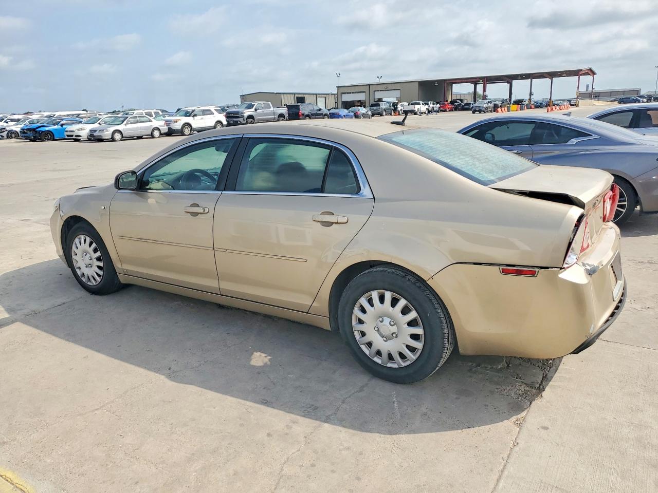 2008 Chevrolet Malibu Ls Желто-коричневый vin: 1G1ZG57B48F161847