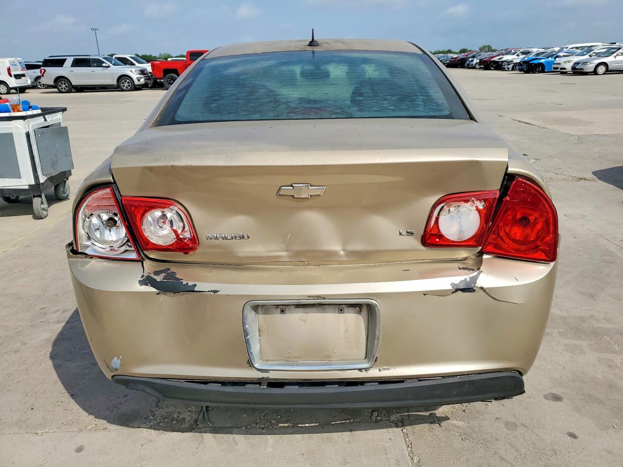 2008 Chevrolet Malibu Ls Желто-коричневый vin: 1G1ZG57B48F161847