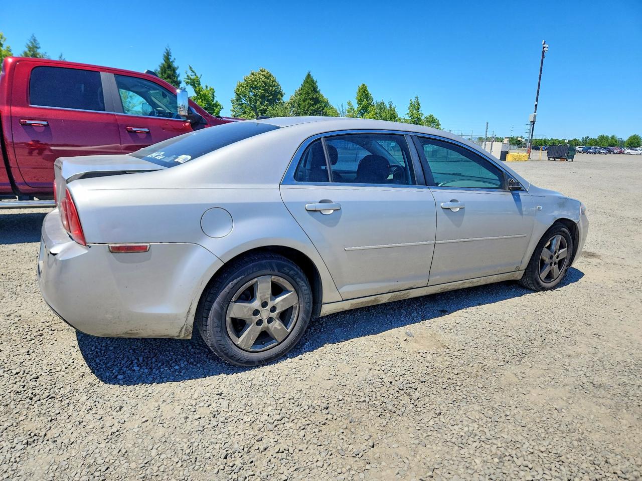 2008 Chevrolet Malibu Ls Серебряный vin: 1G1ZG57B48F212019