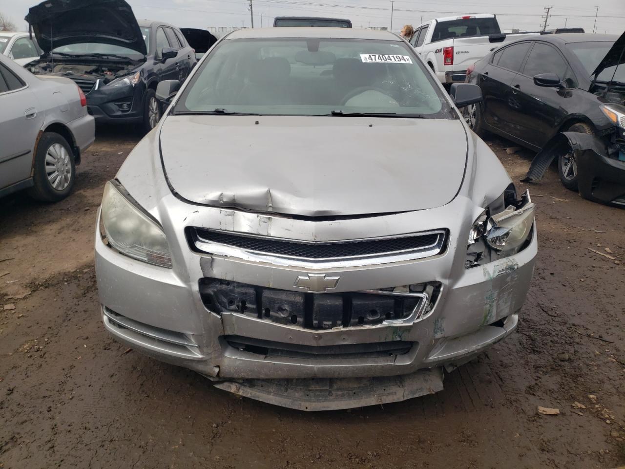 2008 Chevrolet Malibu Ls Silver vin: 1G1ZG57B48F275086