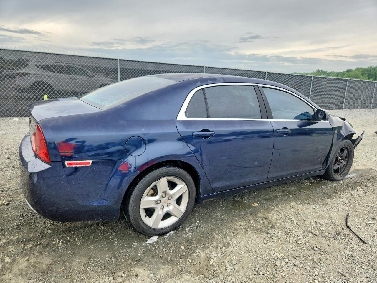 2009 Chevrolet Malibu Ls Синий vin: 1G1ZG57B49F167231
