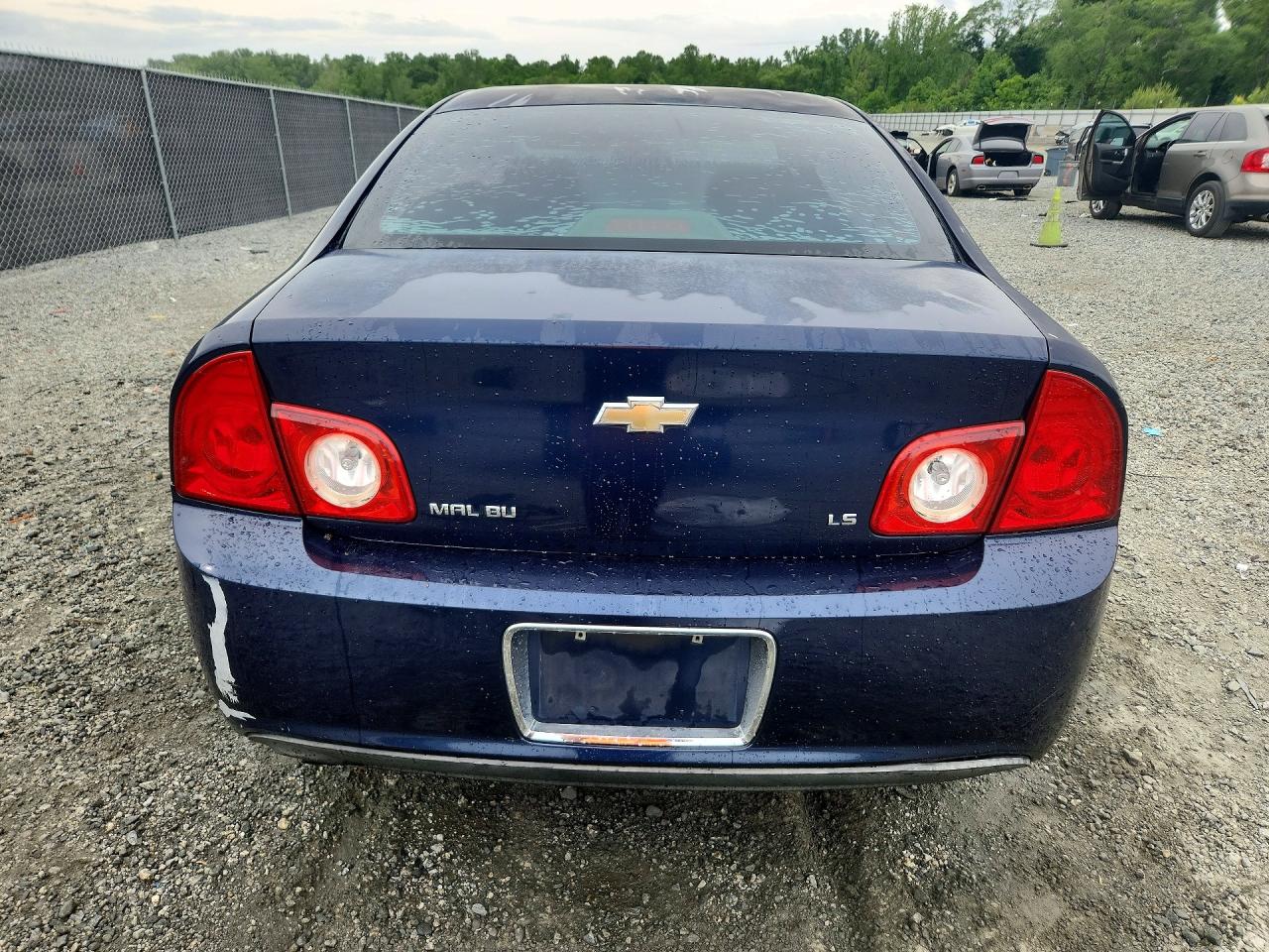 2009 Chevrolet Malibu Ls Синий vin: 1G1ZG57B49F167231