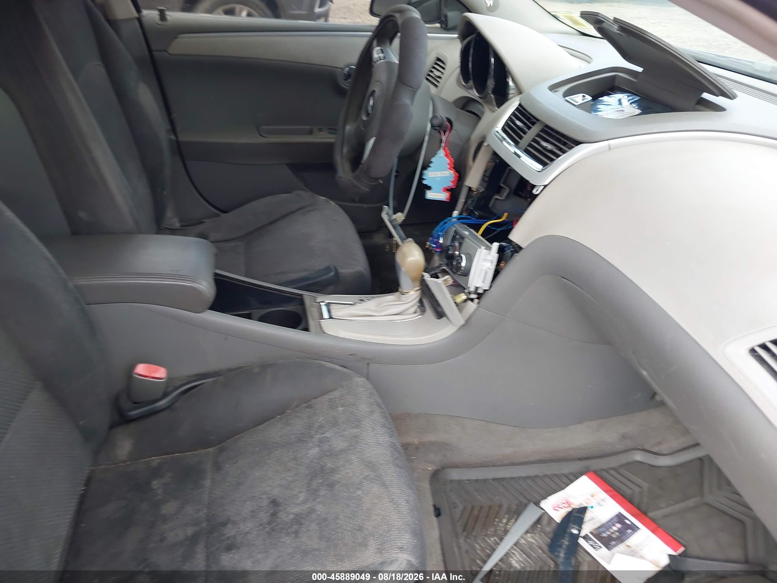 2009 Chevrolet Malibu Ls Серый vin: 1G1ZG57B49F214189
