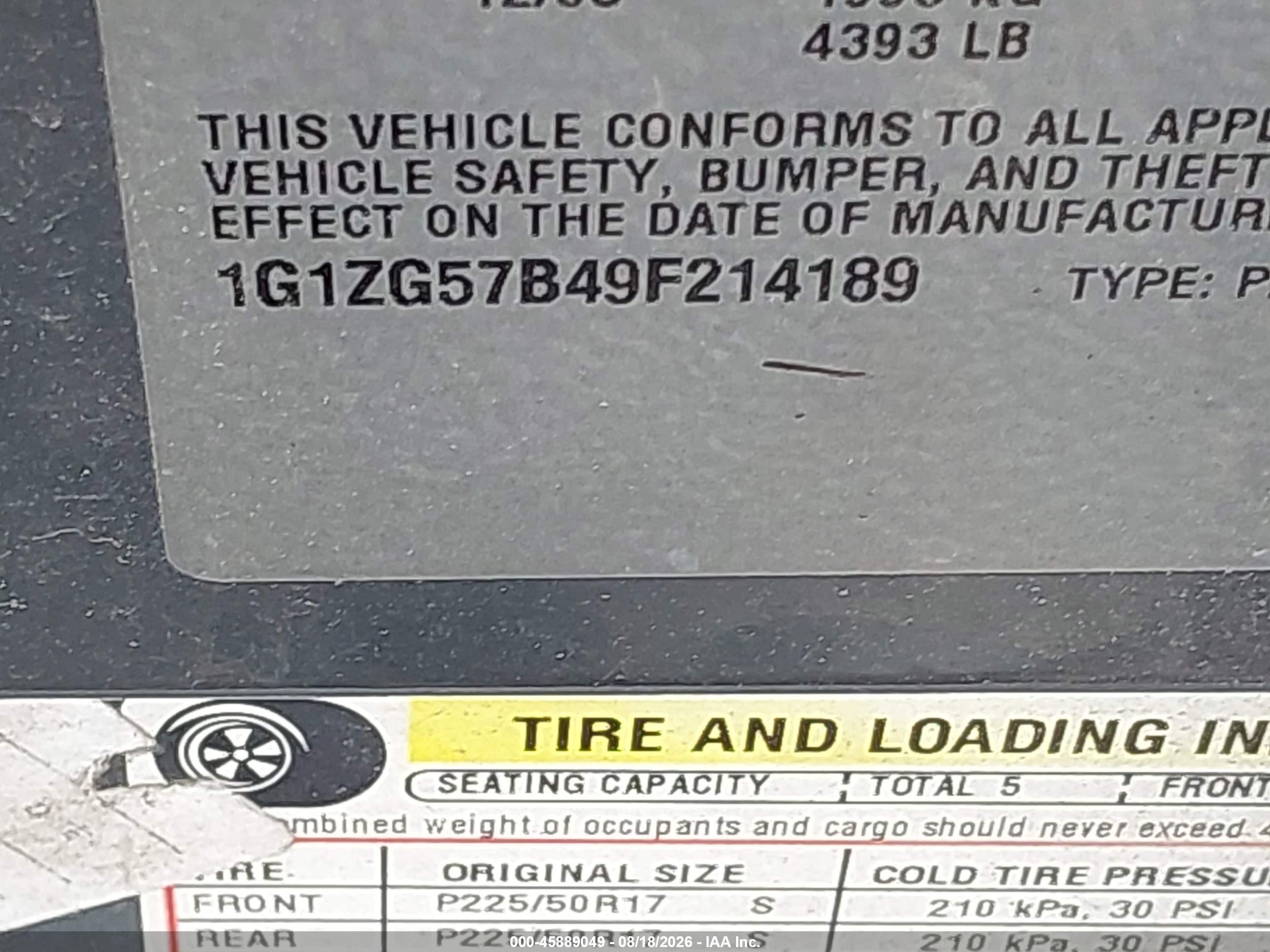 2009 Chevrolet Malibu Ls Серый vin: 1G1ZG57B49F214189