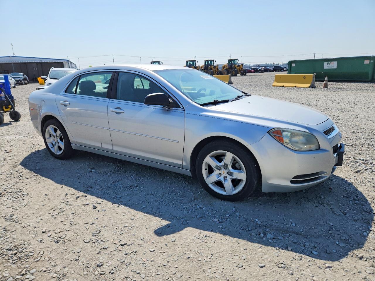 2009 Chevrolet Malibu Ls Silver vin: 1G1ZG57B59F164788