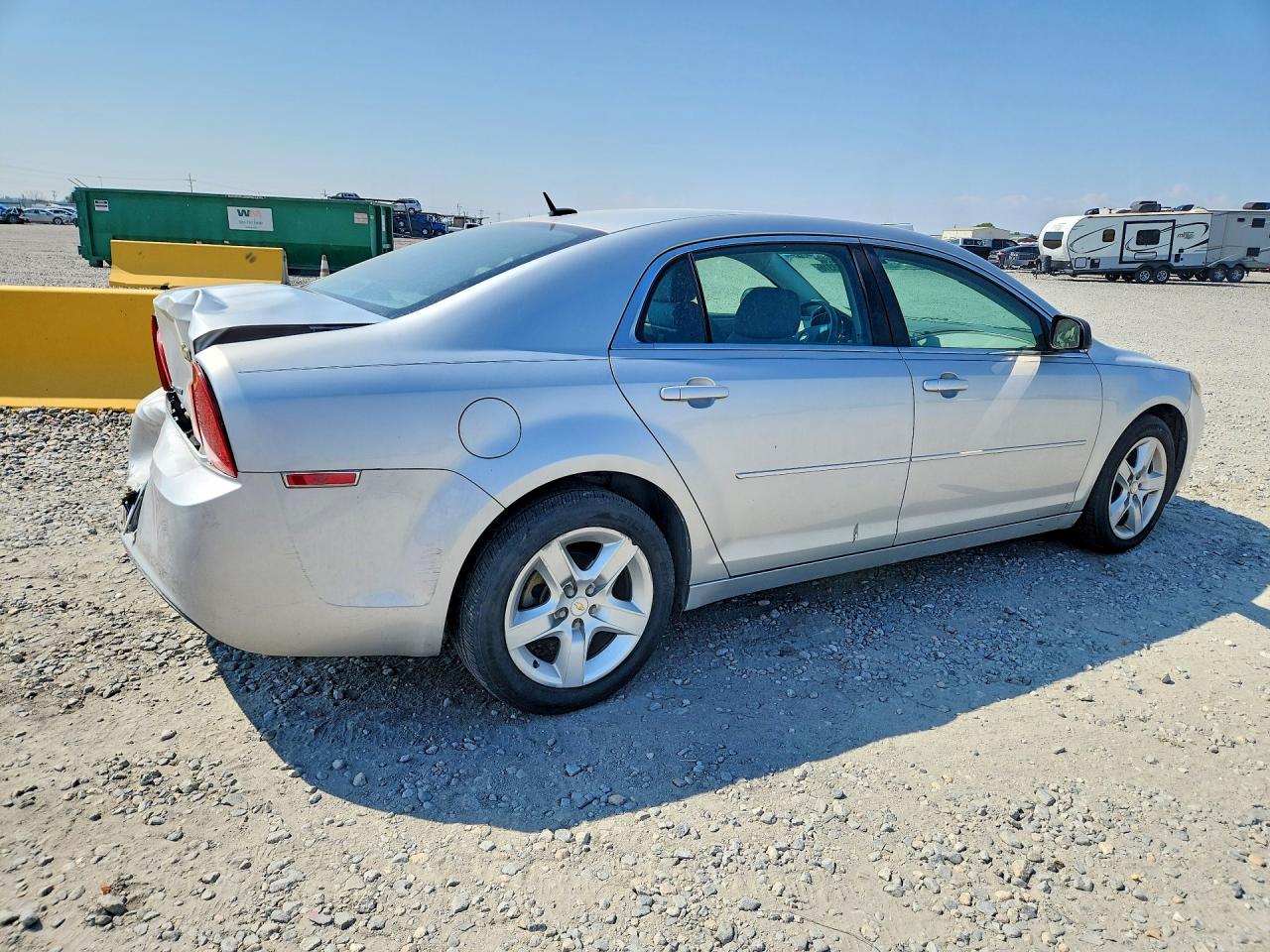 2009 Chevrolet Malibu Ls Silver vin: 1G1ZG57B59F164788