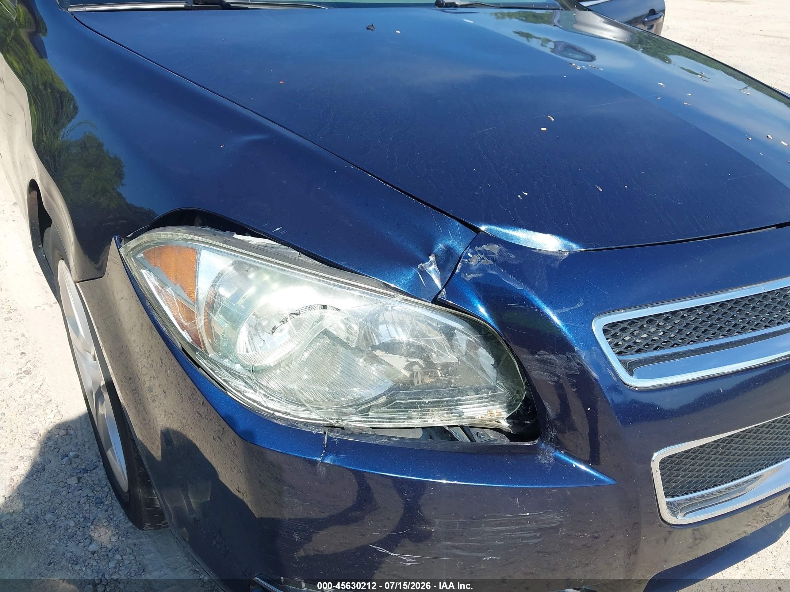 2009 Chevrolet Malibu Ls Синий vin: 1G1ZG57B59F174575