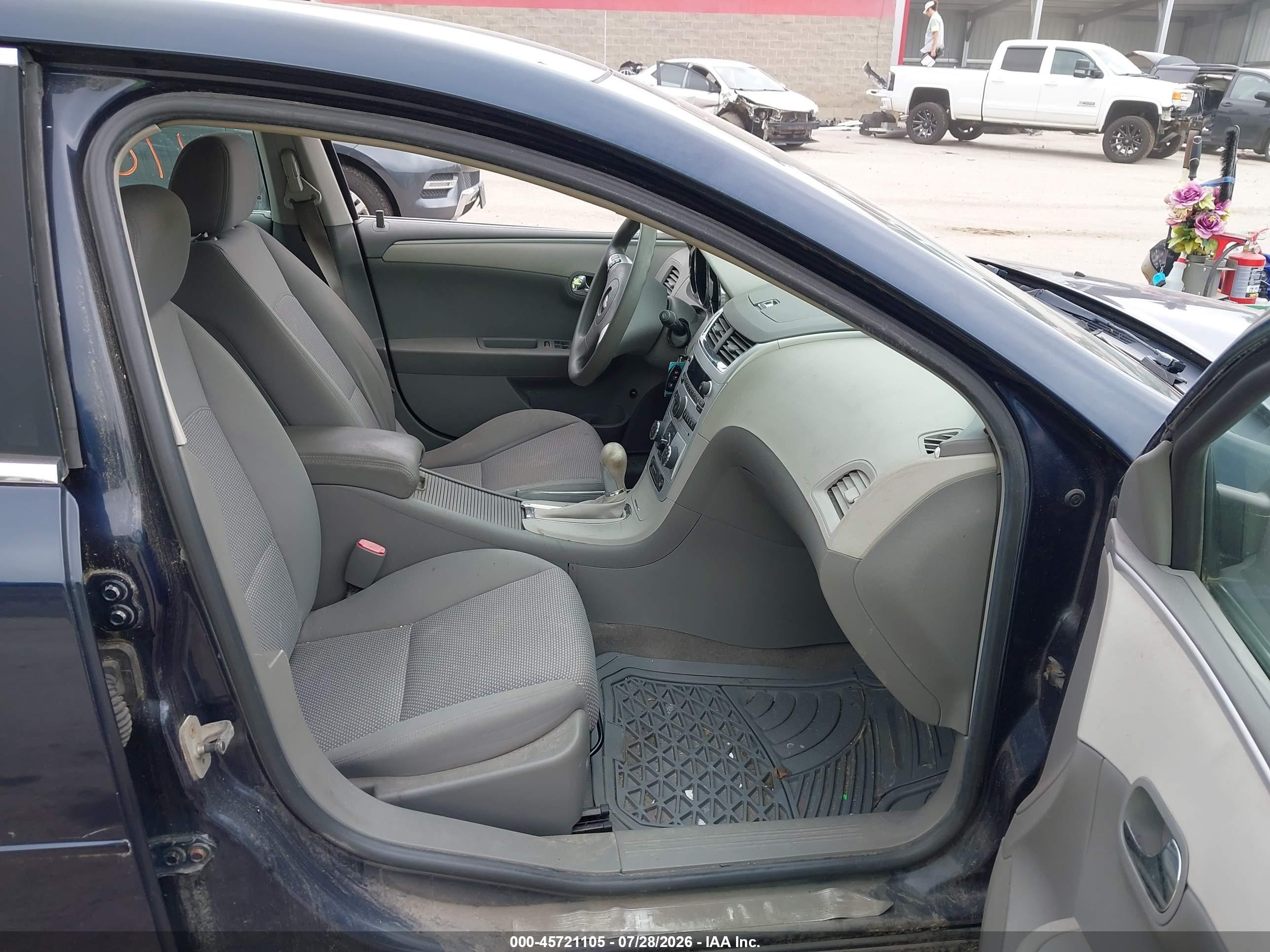 2009 Chevrolet Malibu Ls Синий vin: 1G1ZG57B59F253955