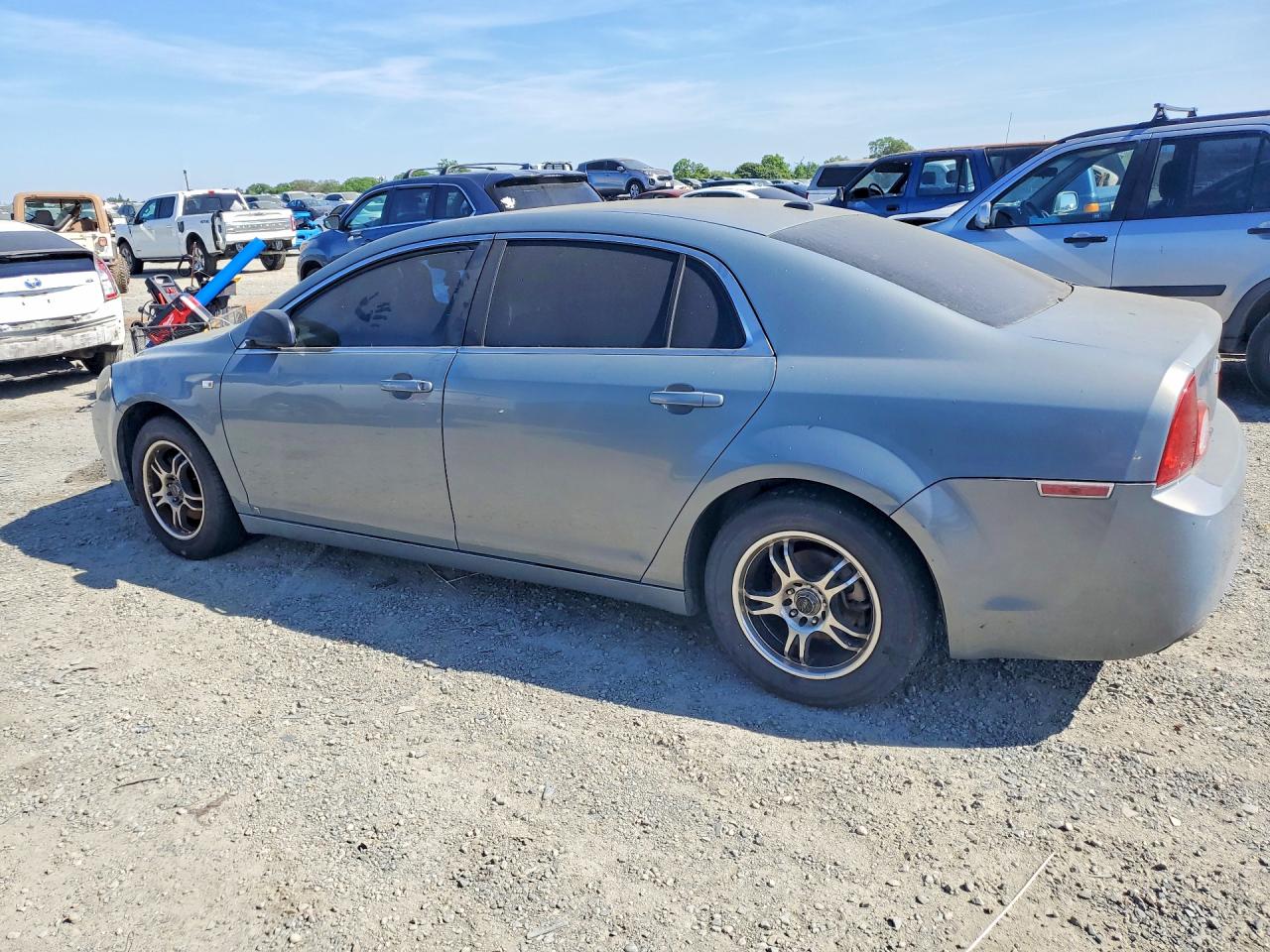 2008 Chevrolet Malibu Ls Silver vin: 1G1ZG57B68F181680