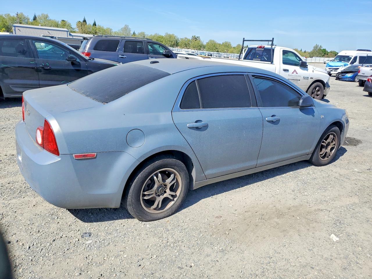 2008 Chevrolet Malibu Ls Silver vin: 1G1ZG57B68F181680