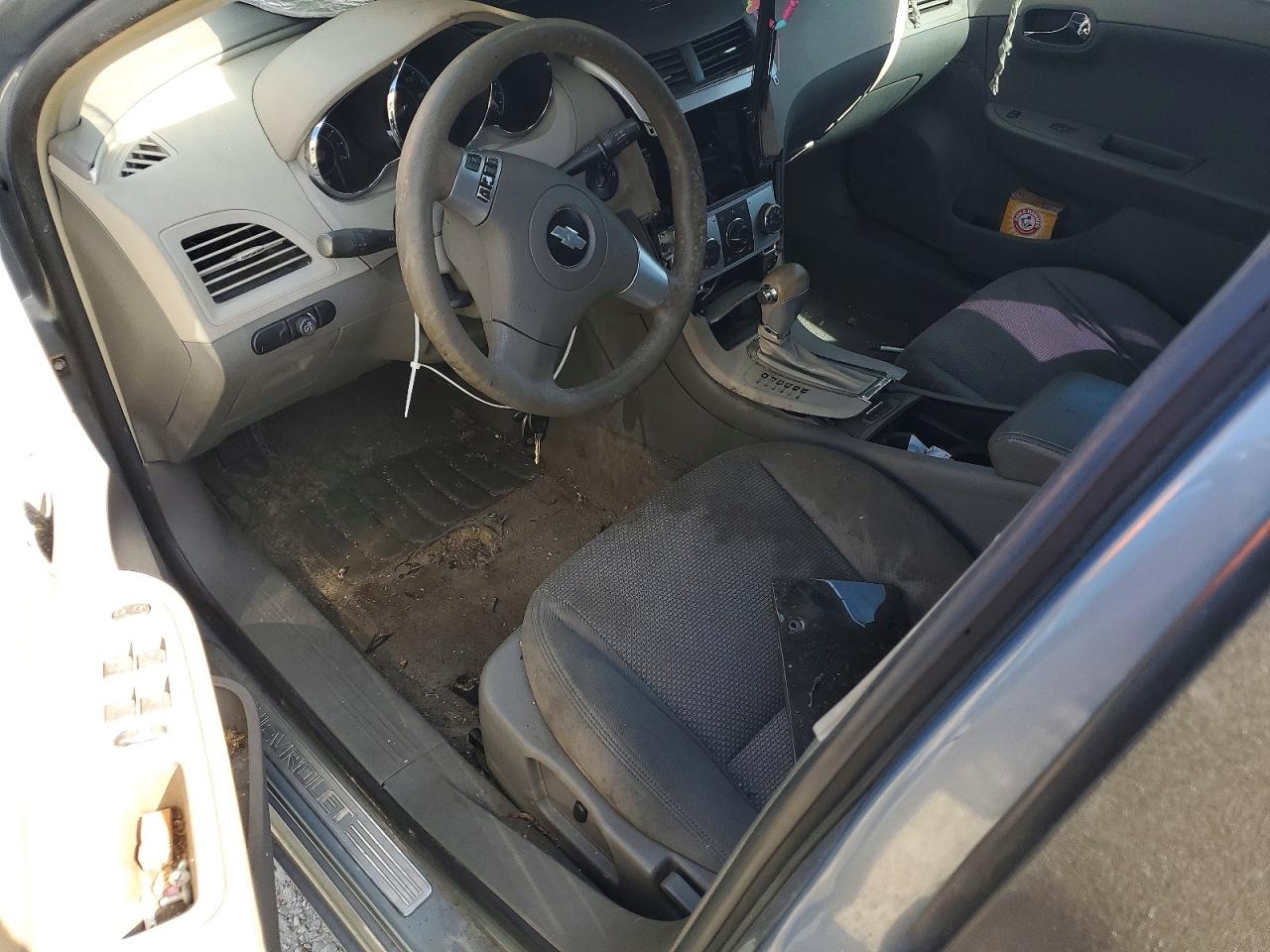 2008 Chevrolet Malibu Ls Silver vin: 1G1ZG57B68F181680