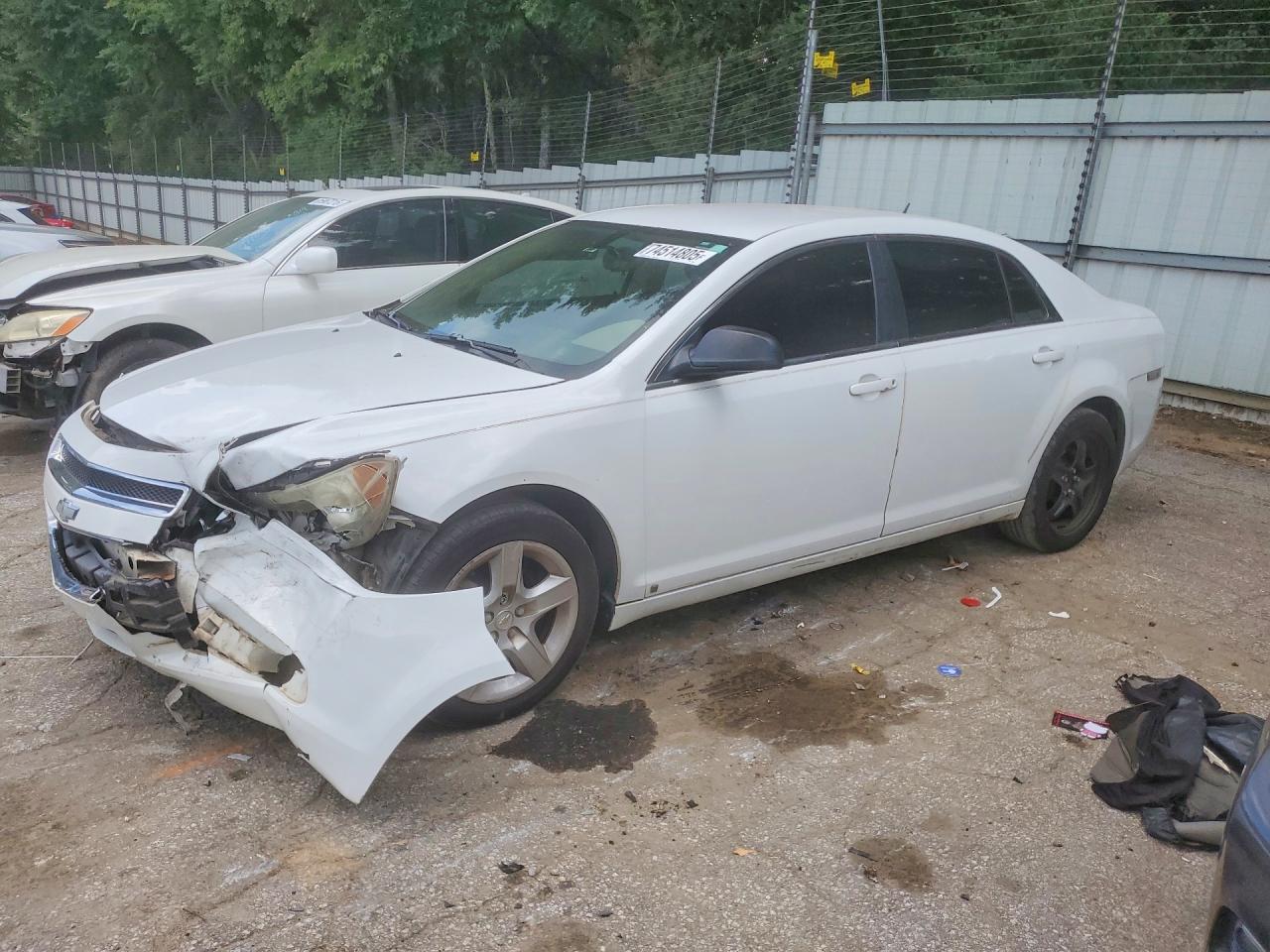 2009 Chevrolet Malibu Ls Белый vin: 1G1ZG57B69F161088