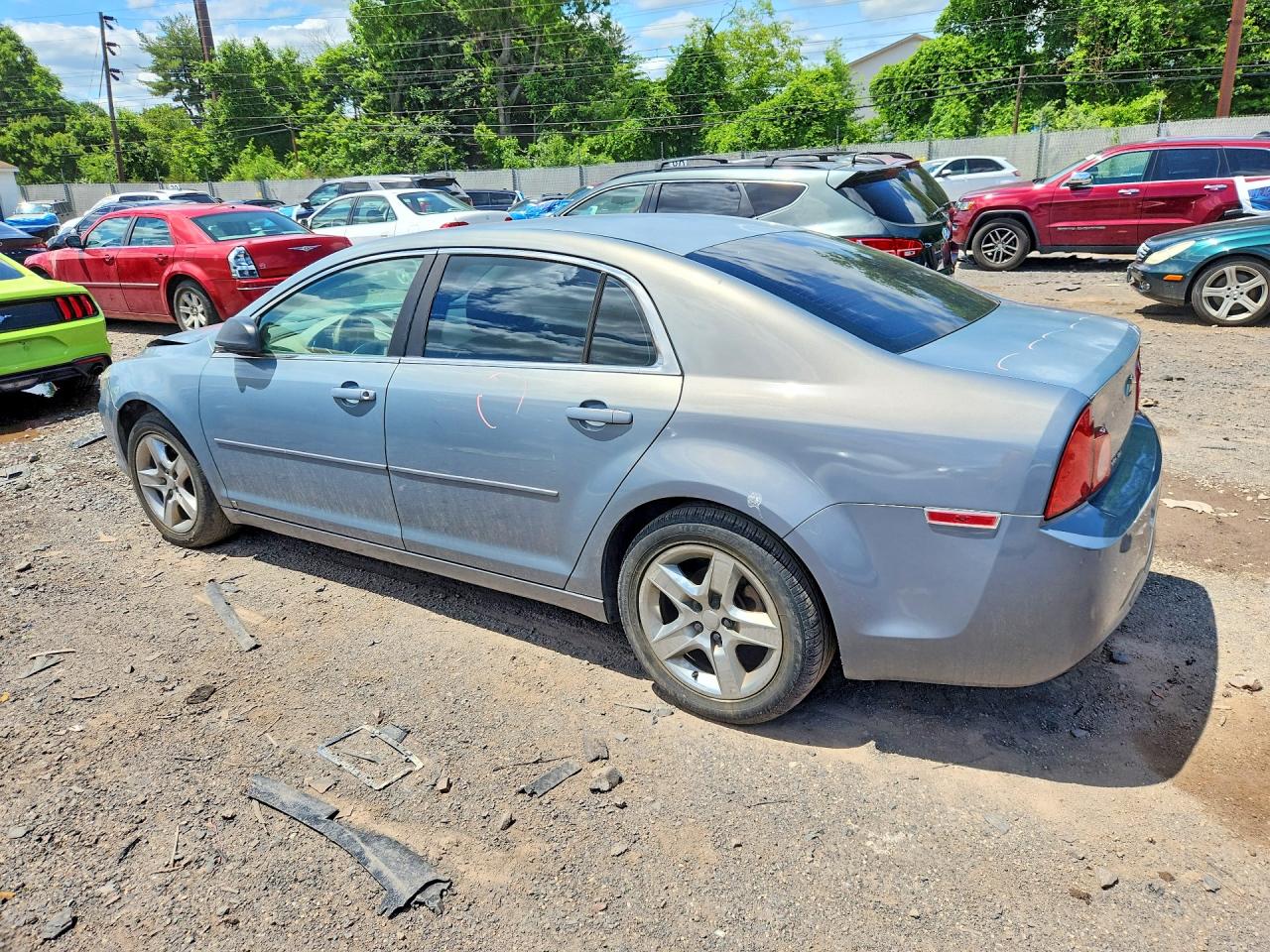 2009 Chevrolet Malibu Ls Gray vin: 1G1ZG57B69F163939