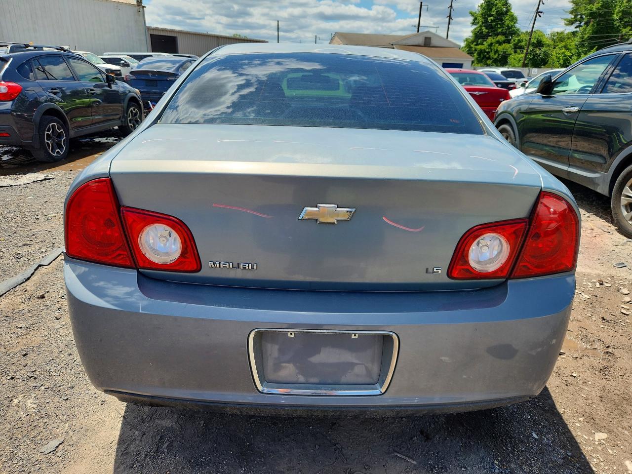 2009 Chevrolet Malibu Ls Gray vin: 1G1ZG57B69F163939