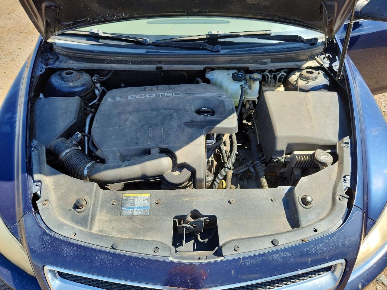 2008 Chevrolet Malibu Ls Blue vin: 1G1ZG57B78F227226