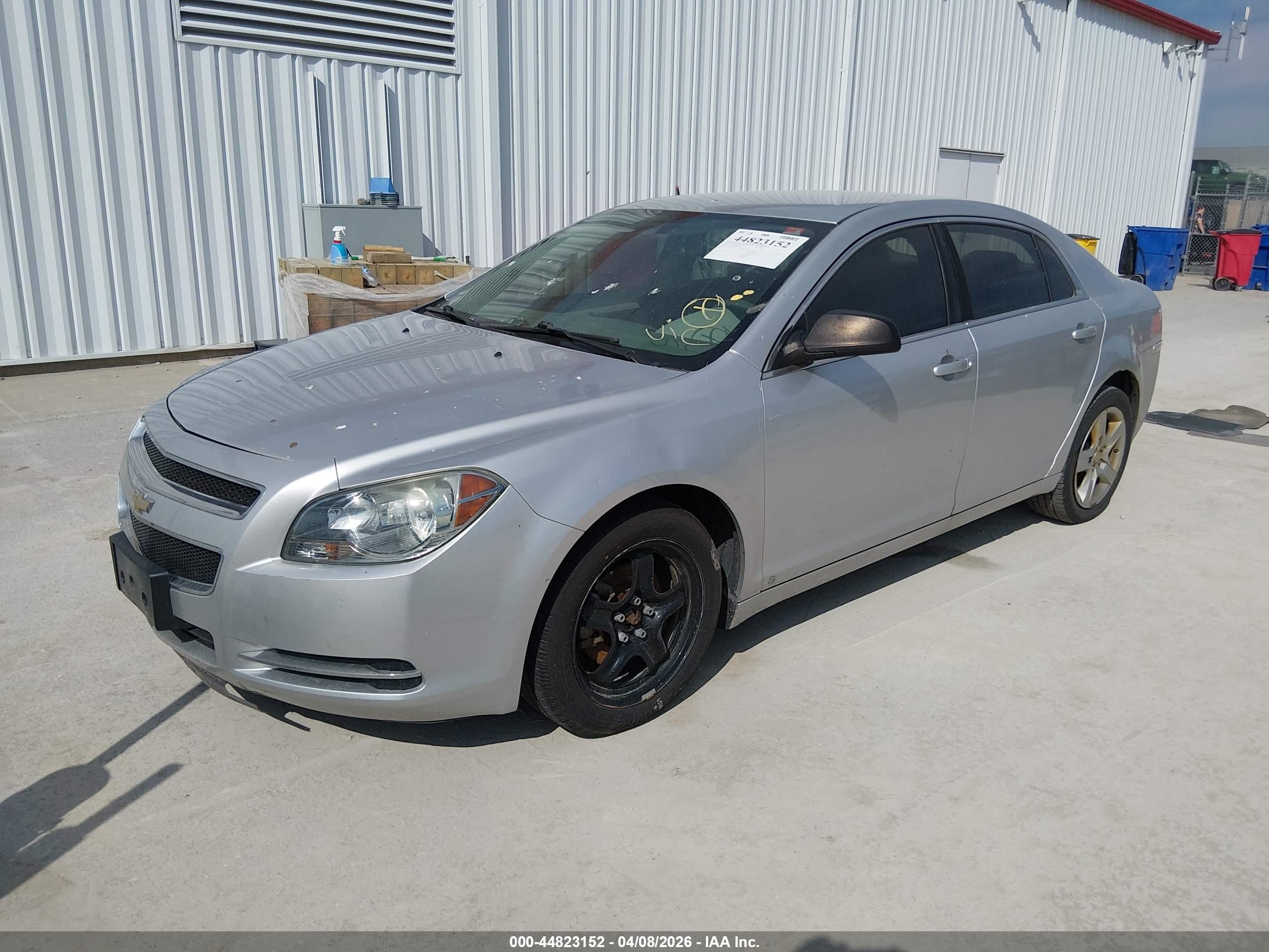 2009 Chevrolet Malibu Ls Silver vin: 1G1ZG57B794201416
