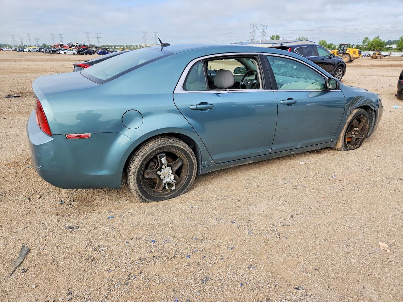 2009 Chevrolet Malibu Ls Teal vin: 1G1ZG57B79F200447