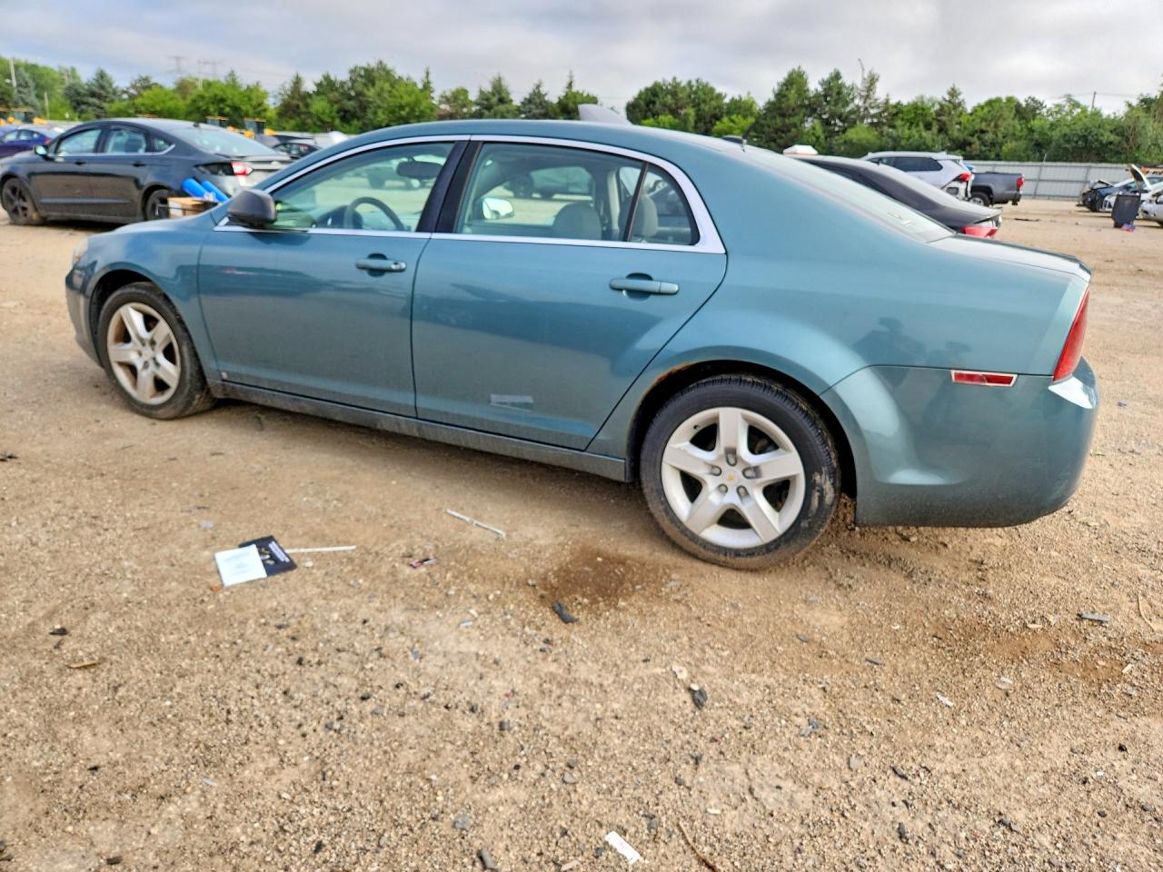 2009 Chevrolet Malibu Ls Teal vin: 1G1ZG57B79F200447