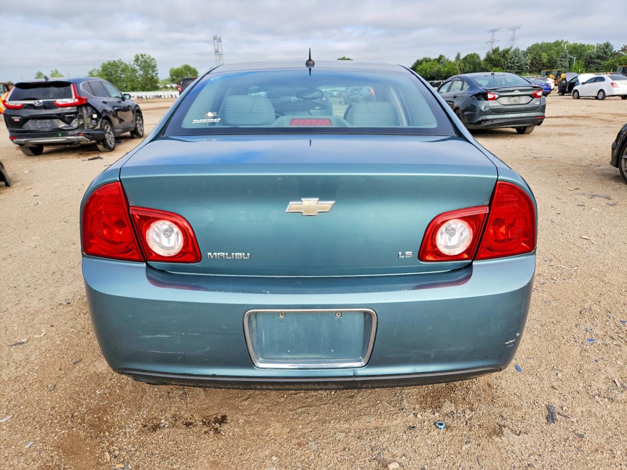 2009 Chevrolet Malibu Ls Teal vin: 1G1ZG57B79F200447