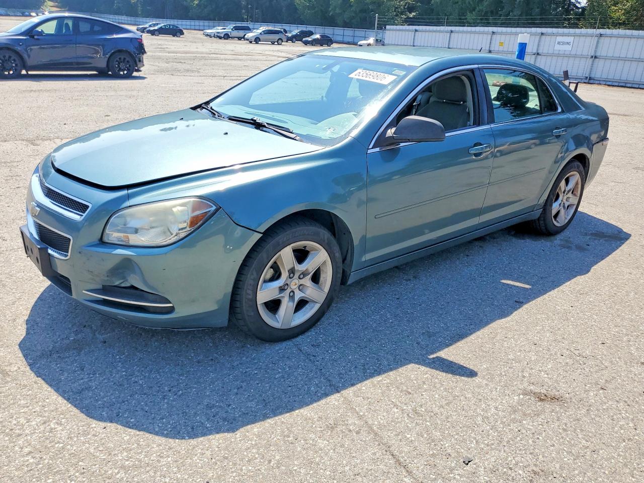 2009 Chevrolet Malibu Ls Бирюзовый vin: 1G1ZG57B79F232802
