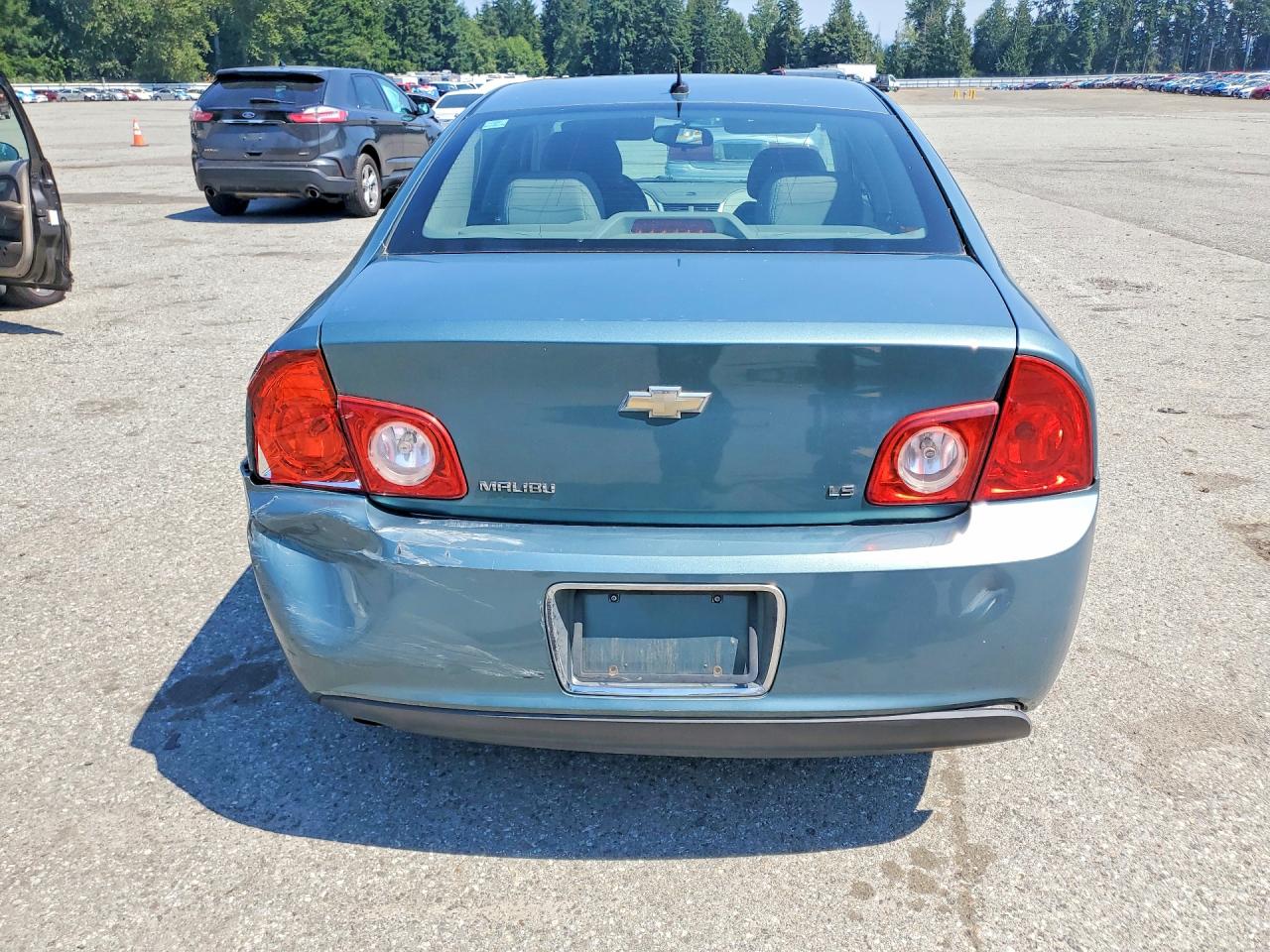 2009 Chevrolet Malibu Ls Бирюзовый vin: 1G1ZG57B79F232802