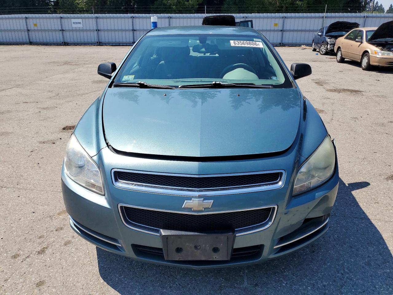 2009 Chevrolet Malibu Ls Бирюзовый vin: 1G1ZG57B79F232802