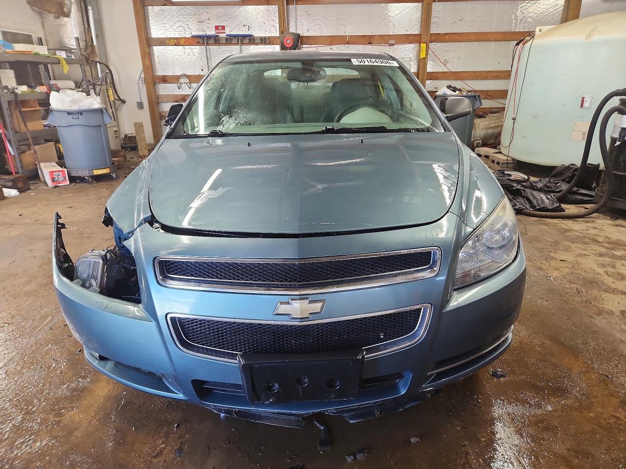 2009 Chevrolet Malibu Ls Blue vin: 1G1ZG57B79F238163