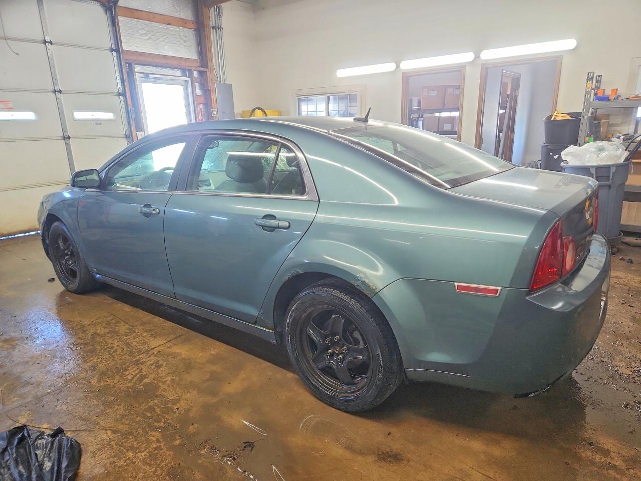 2009 Chevrolet Malibu Ls Blue vin: 1G1ZG57B79F238163