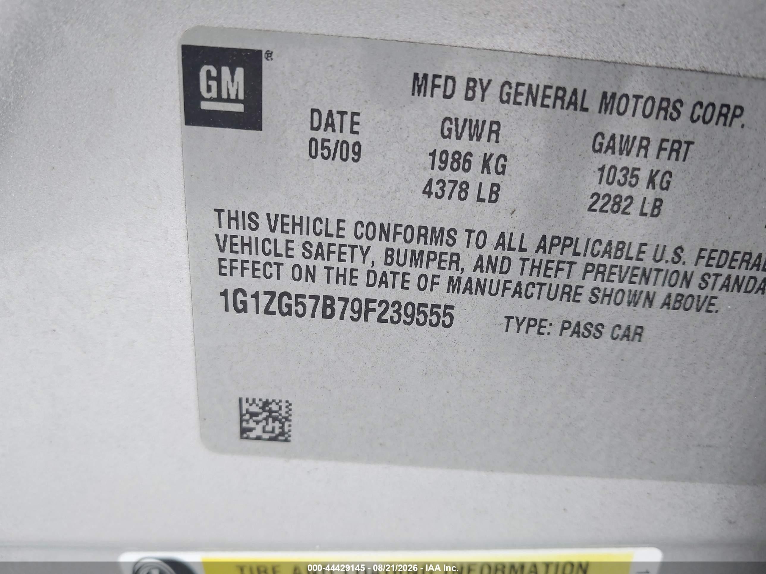 2009 Chevrolet Malibu Ls Серебряный vin: 1G1ZG57B79F239555