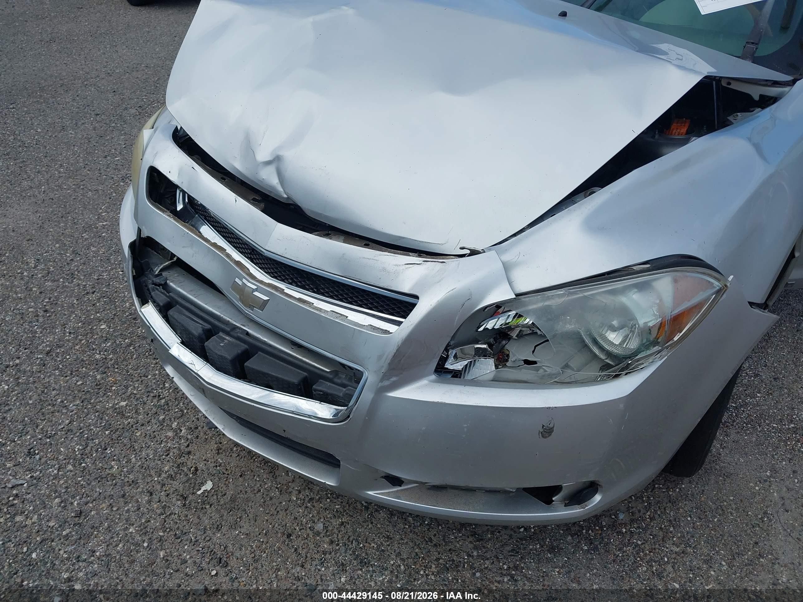 2009 Chevrolet Malibu Ls Серебряный vin: 1G1ZG57B79F239555