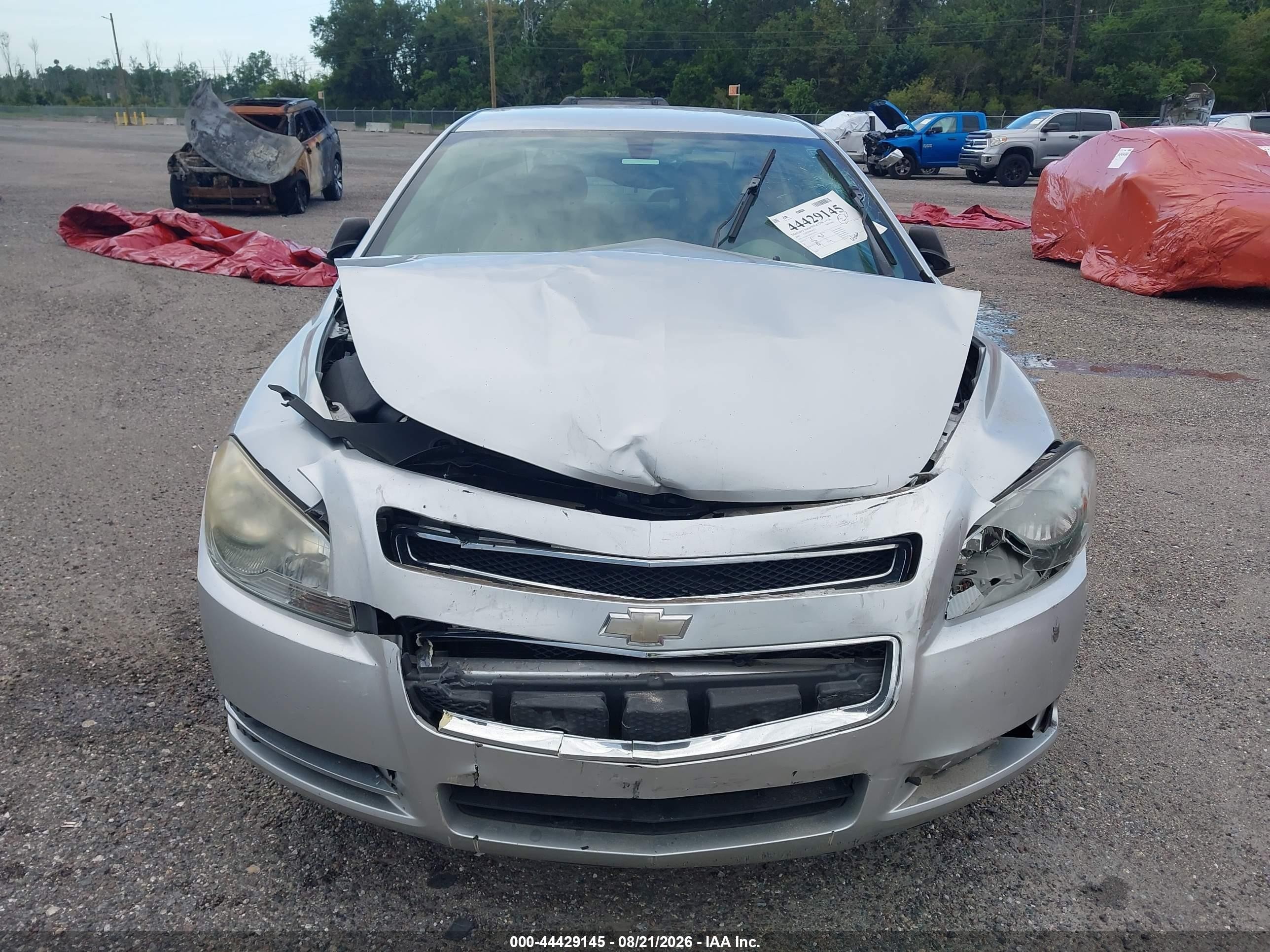 2009 Chevrolet Malibu Ls Серебряный vin: 1G1ZG57B79F239555