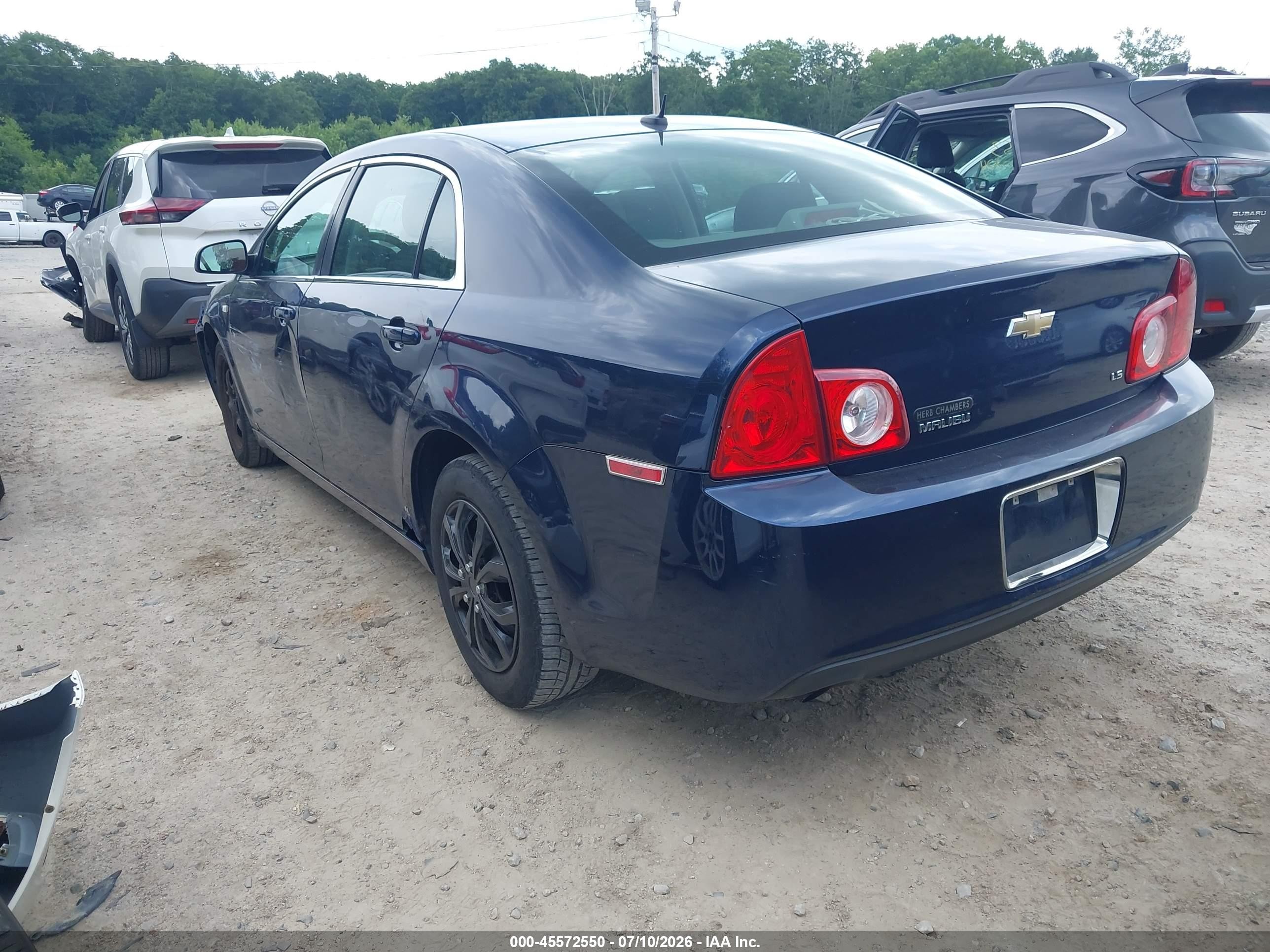 2008 Chevrolet Malibu Ls W/1ls Blue vin: 1G1ZG57B984243679