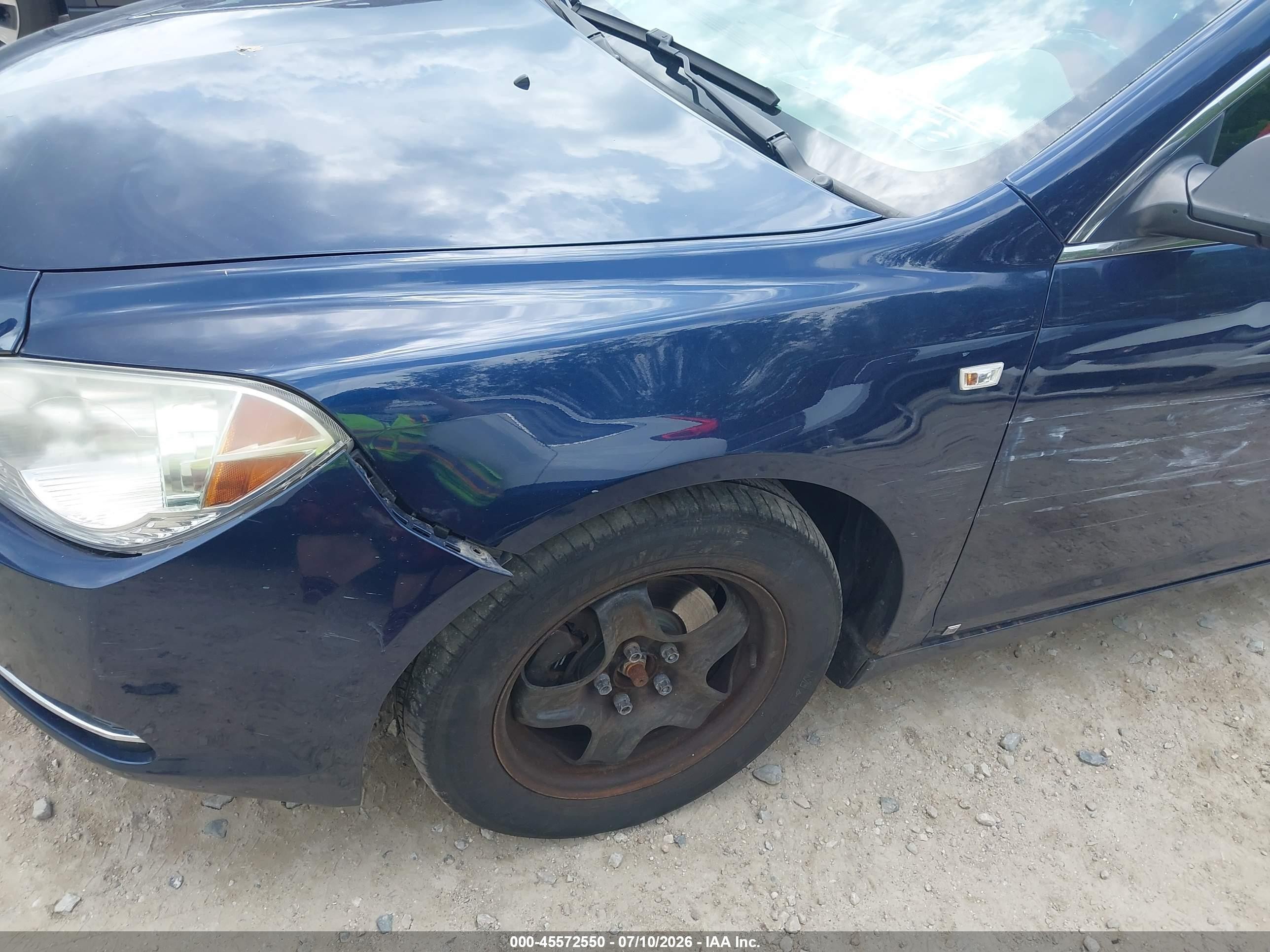 2008 Chevrolet Malibu Ls W/1ls Blue vin: 1G1ZG57B984243679