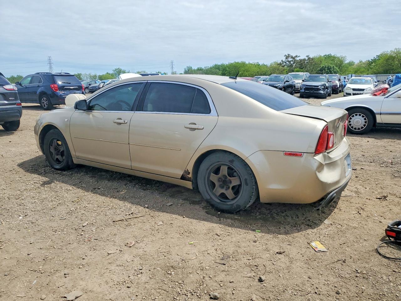 2008 Chevrolet Malibu Ls Gold vin: 1G1ZG57B98F169166
